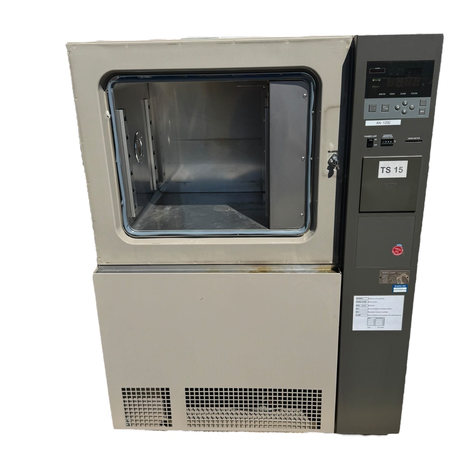 Espec MC-711T Klimaprüfschrank 400V 3Ph 7A 155kg Umweltsimulationskammer