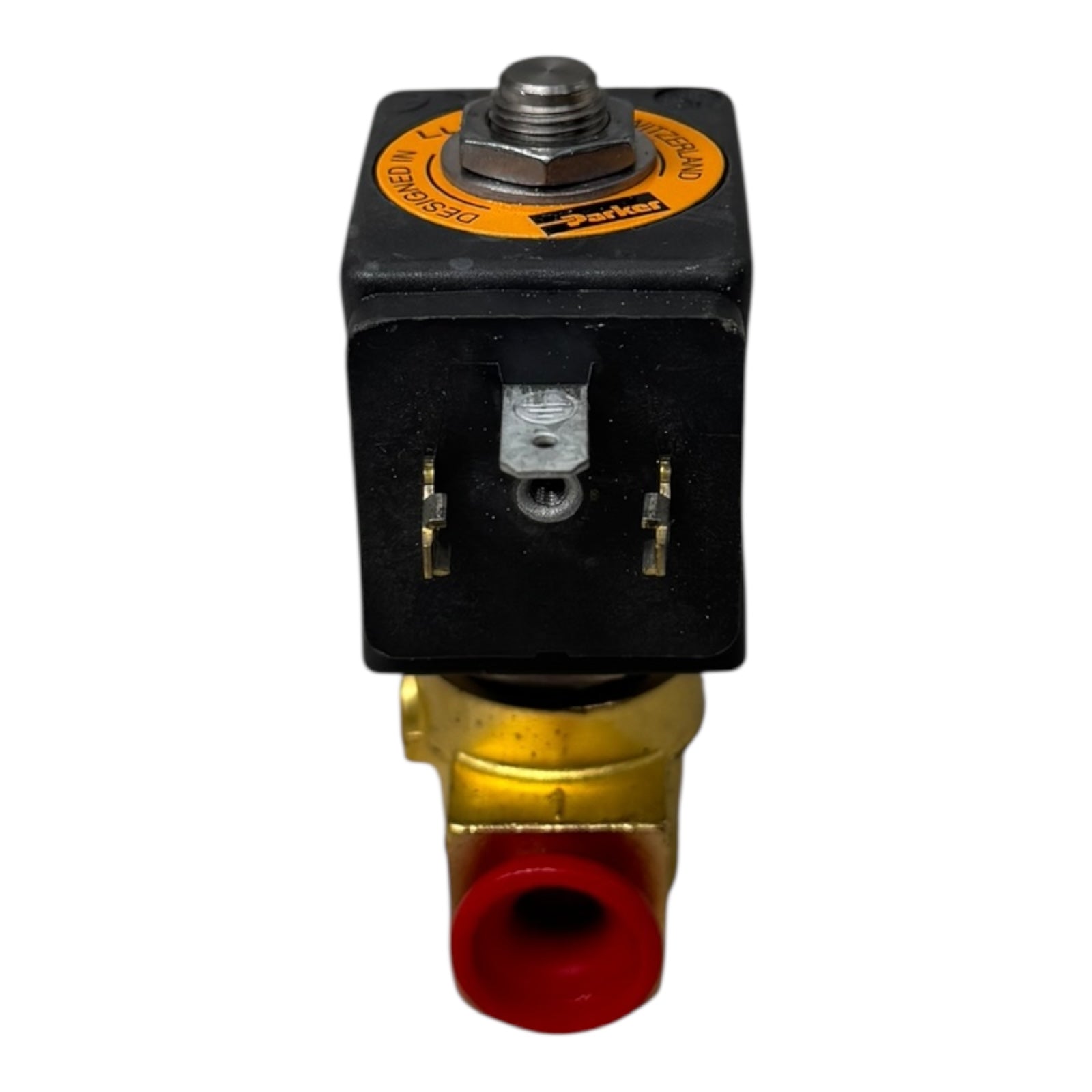 Parker 122K8408 Magnetventil 24V DC 1,5 mm 40 bar Messingventil G1/8”