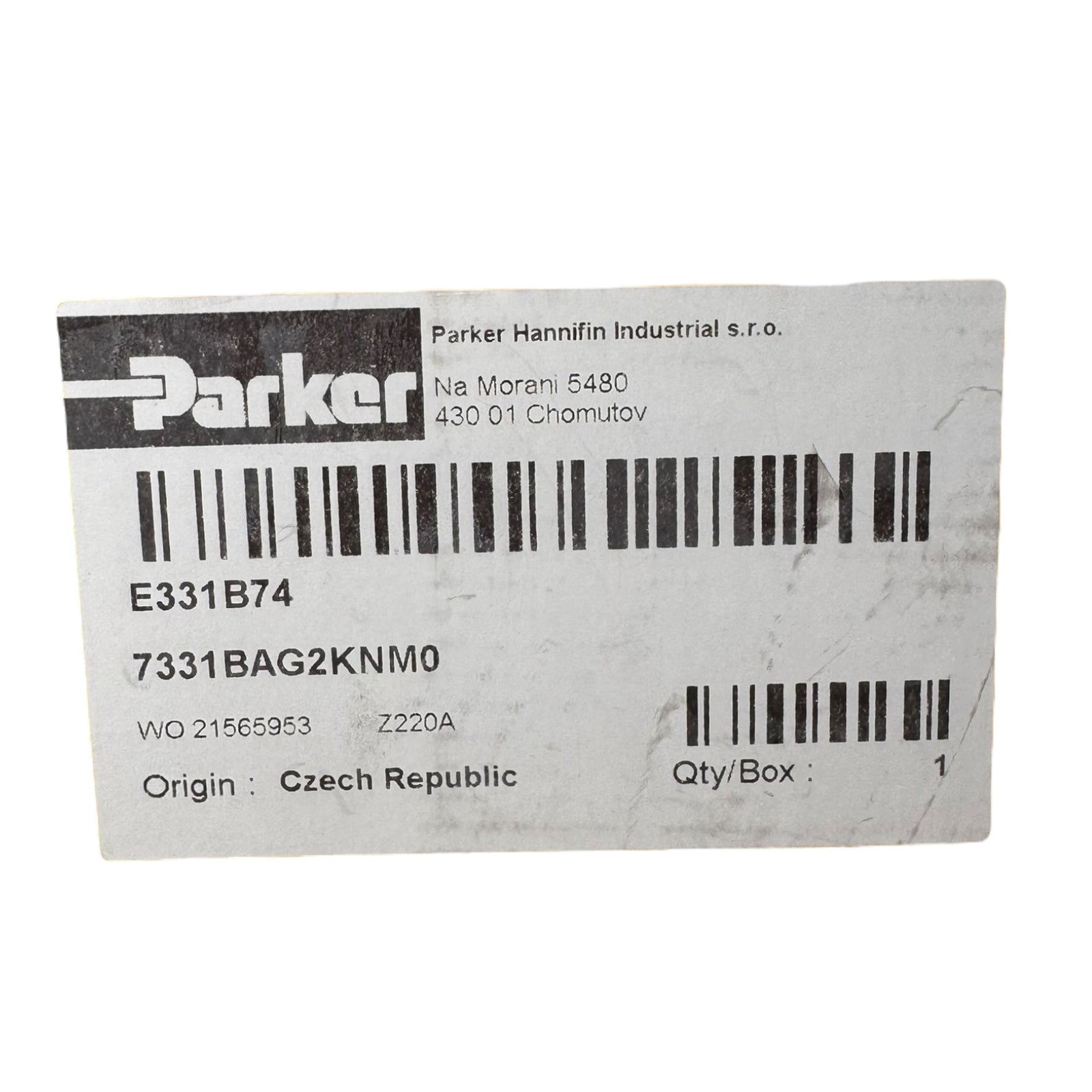 Parker Lucifer 7331BAG2KNM0 E331B74 Ventil E331B74 Hydraulik Pneumatik 3/2 Wege