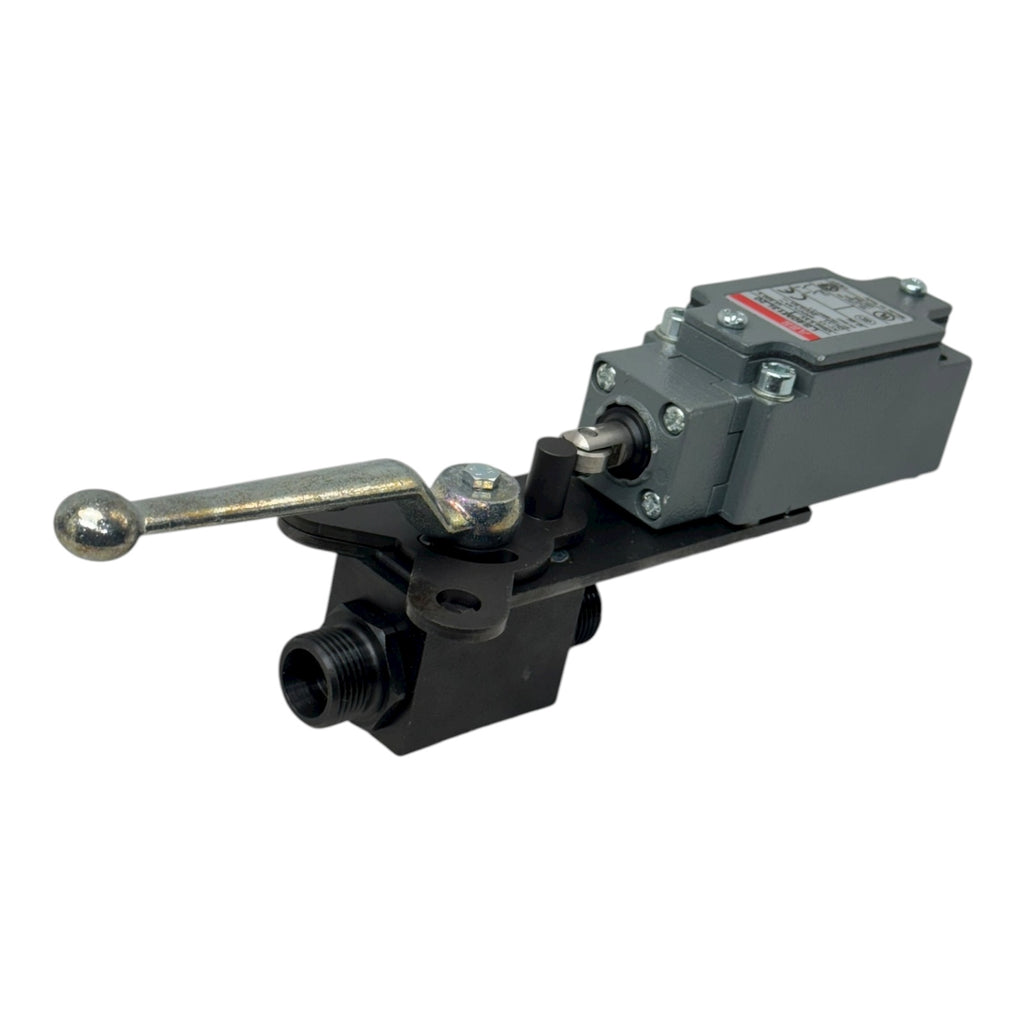 Rötelmann ST/POM-N DN8 PN500 Kugelhahn 1/4” mit ABB LS40M13L20 Endschalter