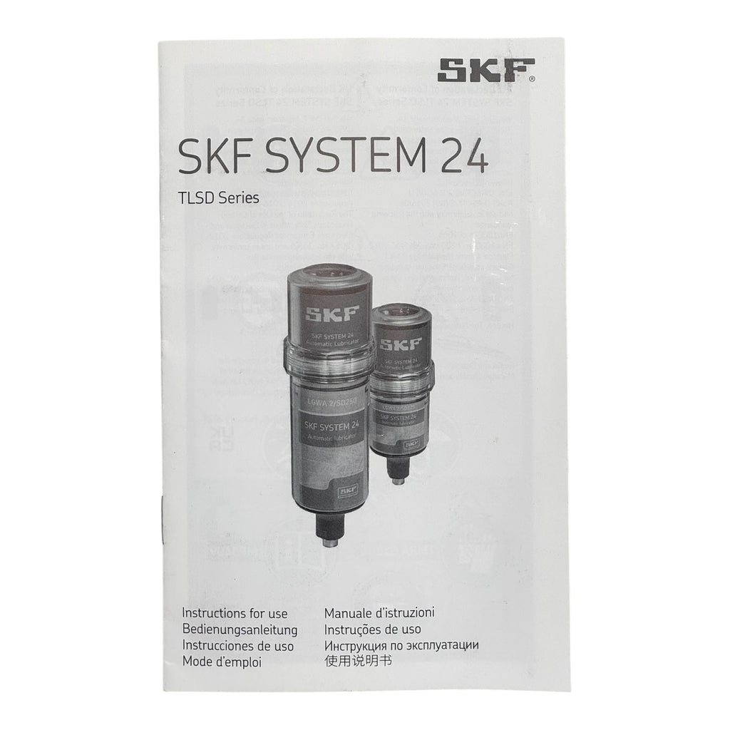 SKF TLSD 125/FG2 System24 Schmierstoffgeber 125ml Automatikschmierer Serie TLSD