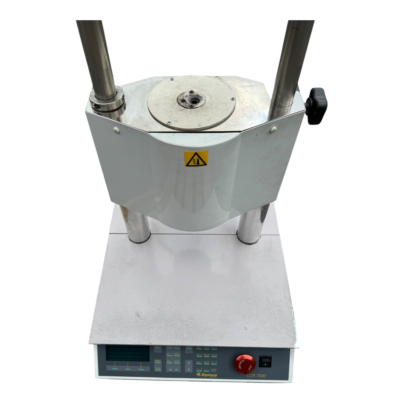 Dynisco LCR7000 Schmelzindexprüfer MFR Gerät 230V mit Alpha Steuerung