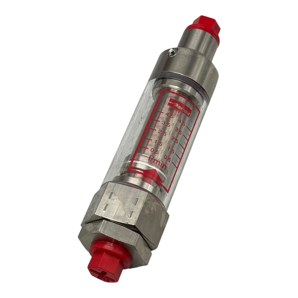 Parker FM26122212 Durchflussmesser 1/4” Öl Flowmeter Edelstahl