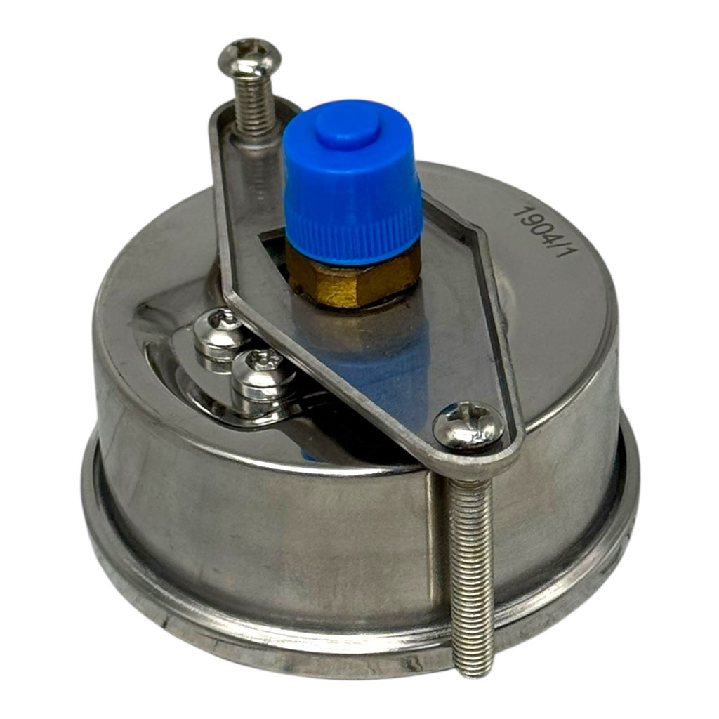 Parker Manometer PGC0631010 Ø63mm 0–10 bar Edelstahl Clamp CBM BSP 1/4”