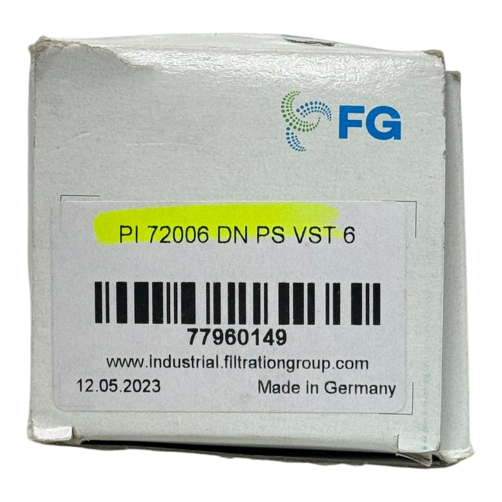 Filtration Group PI 72006 DN PS VST 6 Hydraulikfiltereinsatz 10µm Filter