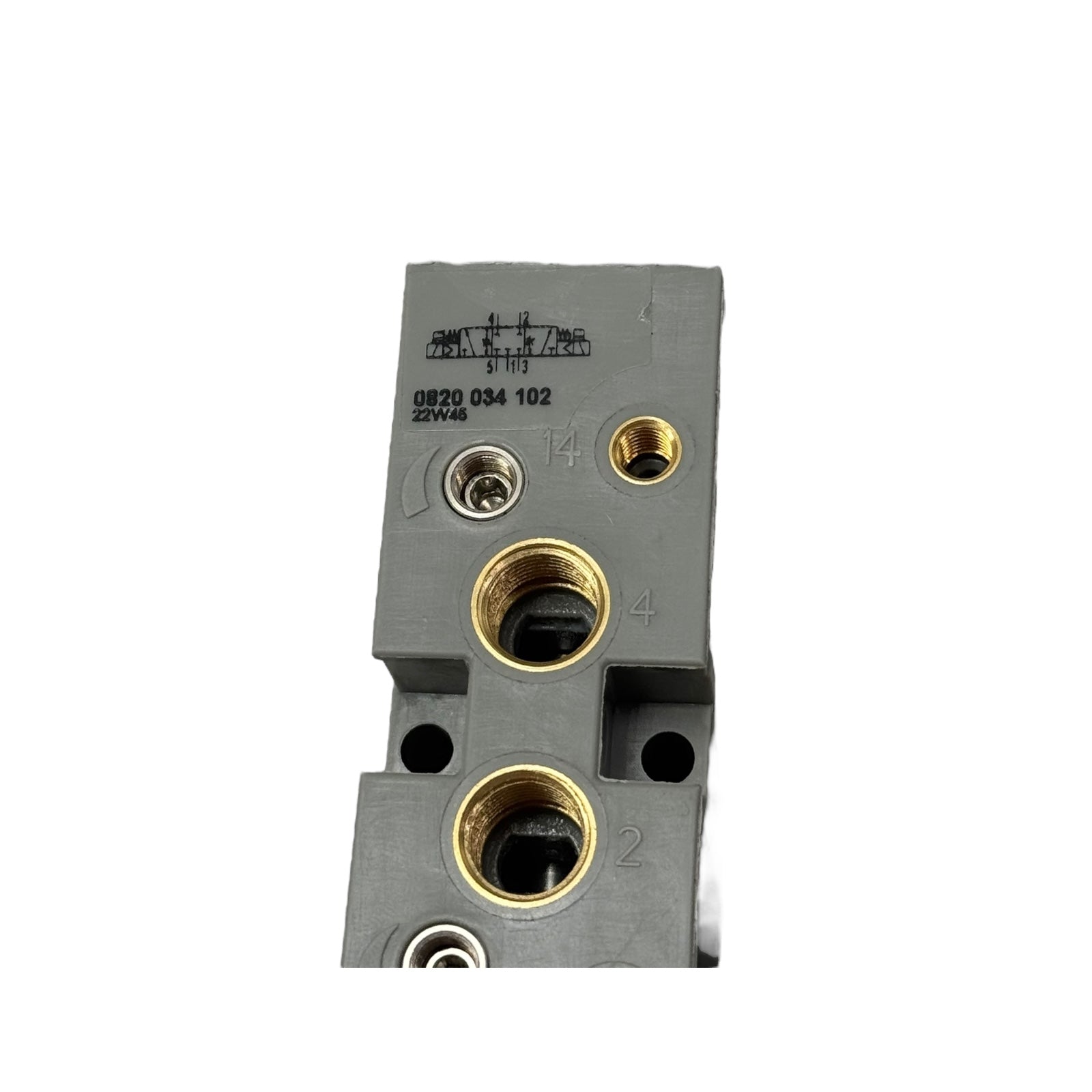 Aventics 0820034102 Magnetventil 1824210243 5/2-Wege 24VDC 10bar Pneumatikventil