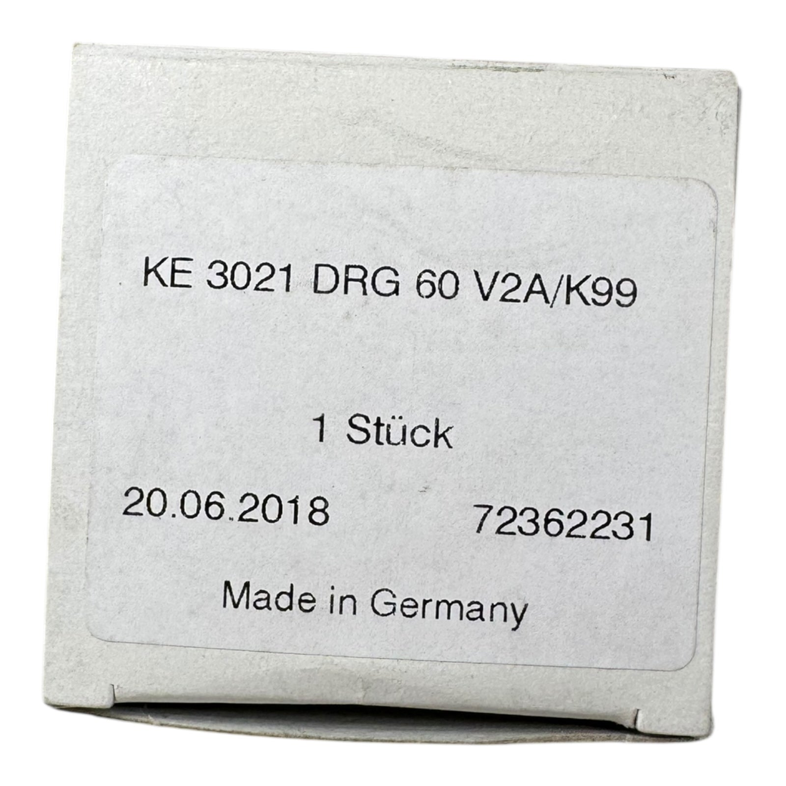 Mahle KE3021 DRG60 V2A/K99 Edelstahlfilter 78206872 72362231 400g/m²