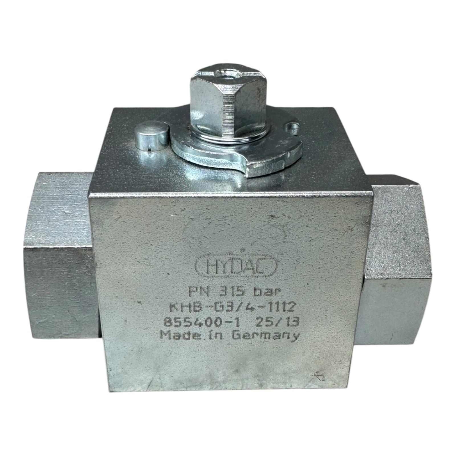 Hydac Kugelhahn KHB-G3/4-1112 PN315 Hochdruckventil 855400-1 3/4”