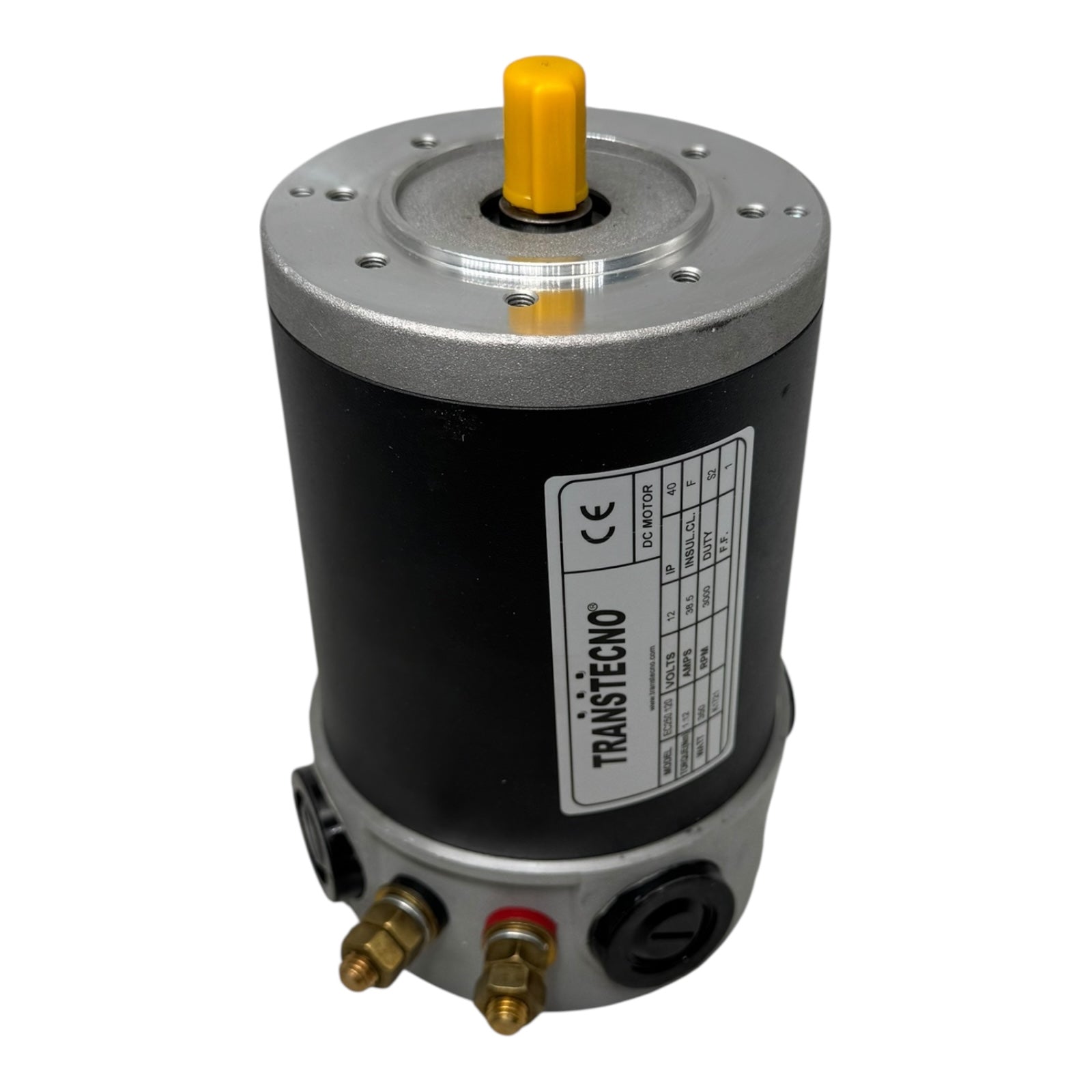 Transtecno EC250.120 DC Motor 12V 350W 3000rpm 1.12Nm IP40 B14A Antriebseinheit