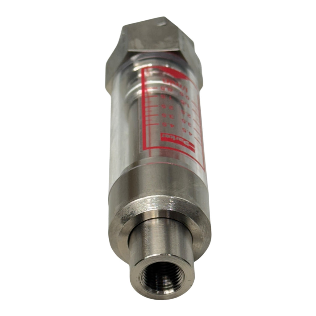 Parker FM26122212 Durchflussmesser 1/4” Öl Flowmeter Edelstahl