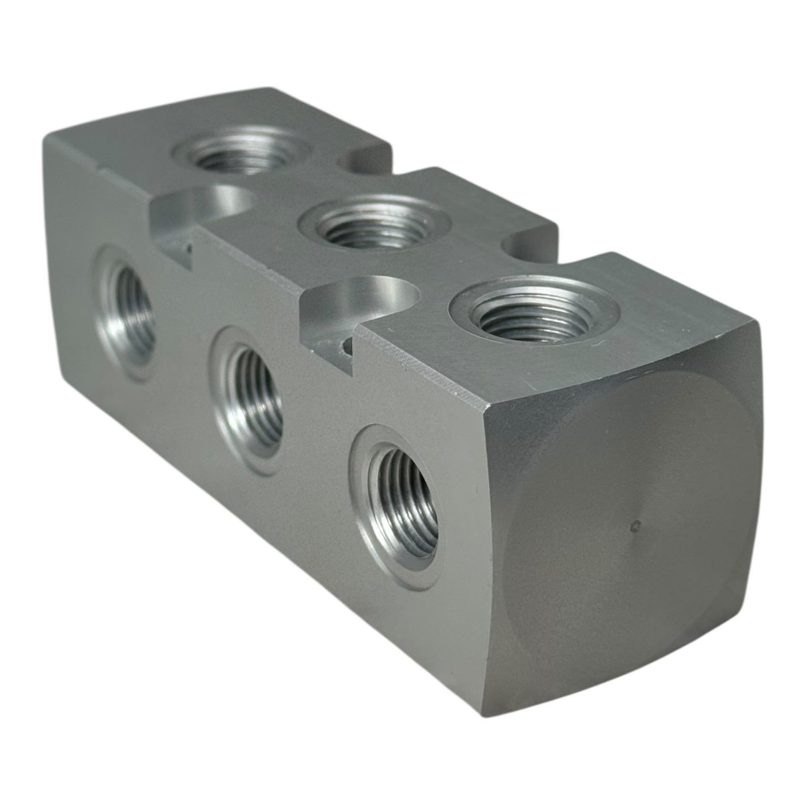 Bender Pneumatic PGC0631010 Verteilerleiste 43-12ALN Alu 1x G1/2 9x G1/4