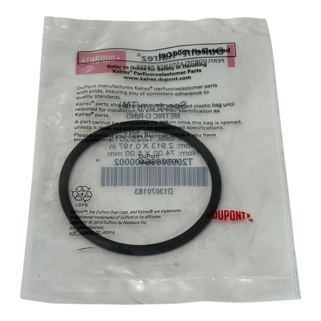 2x DuPont Kalrez K26074 O-Ring 74×5 mm 6375 Spectrum Perfluoroelastomer Dichtung