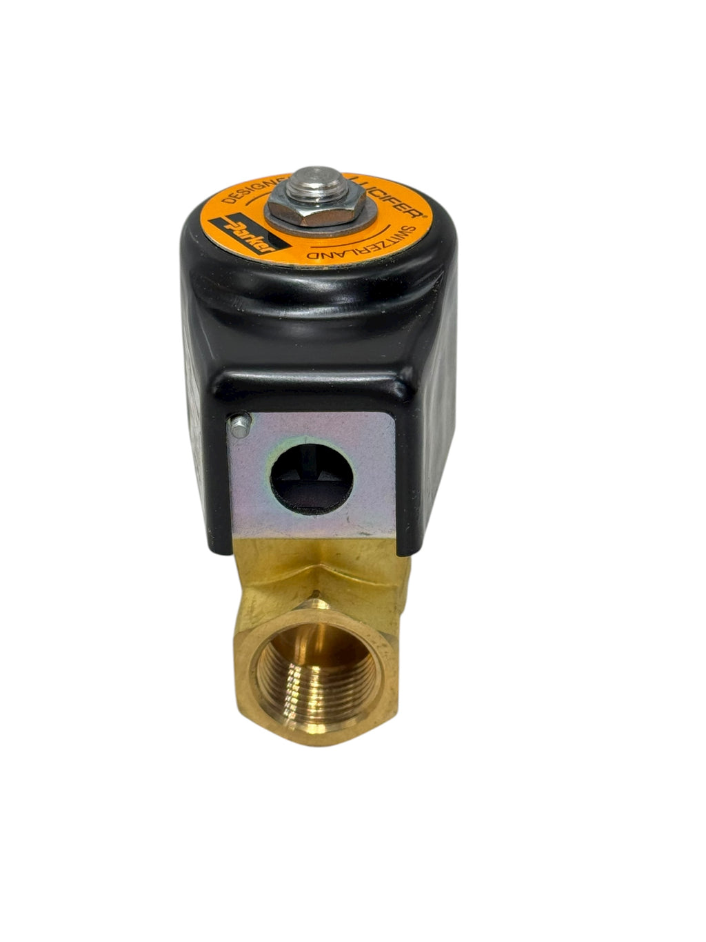 Parker Lucifer E121K4603 Magnetventil 2-Wege 24V 14W Messing 8,5mm