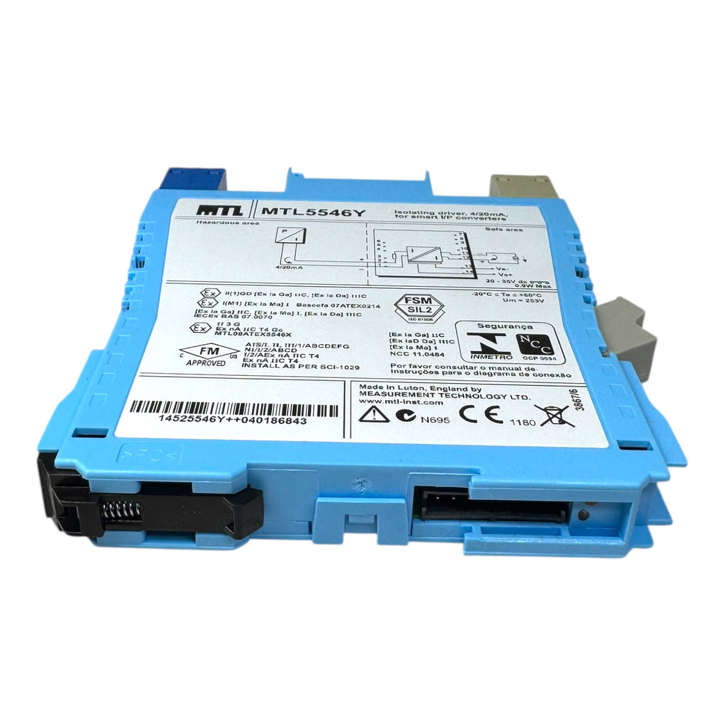 Eaton MTL5546Y Isolierverstärker Signalwandler Signaltrenner 4–20mA SIL2 Ex 230V