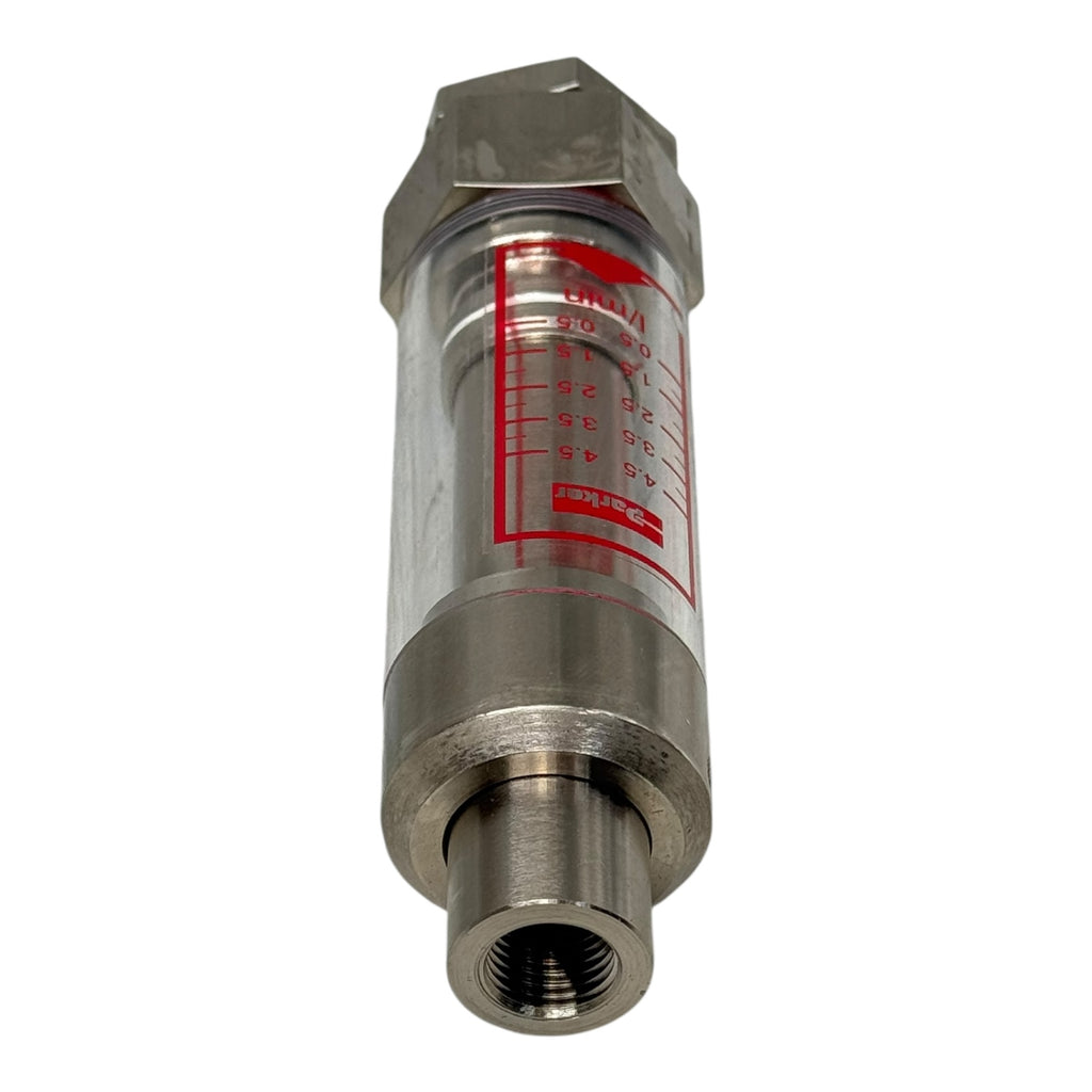 Parker FM26122212 Durchflussmesser 1/4” Öl Flowmeter Edelstahl