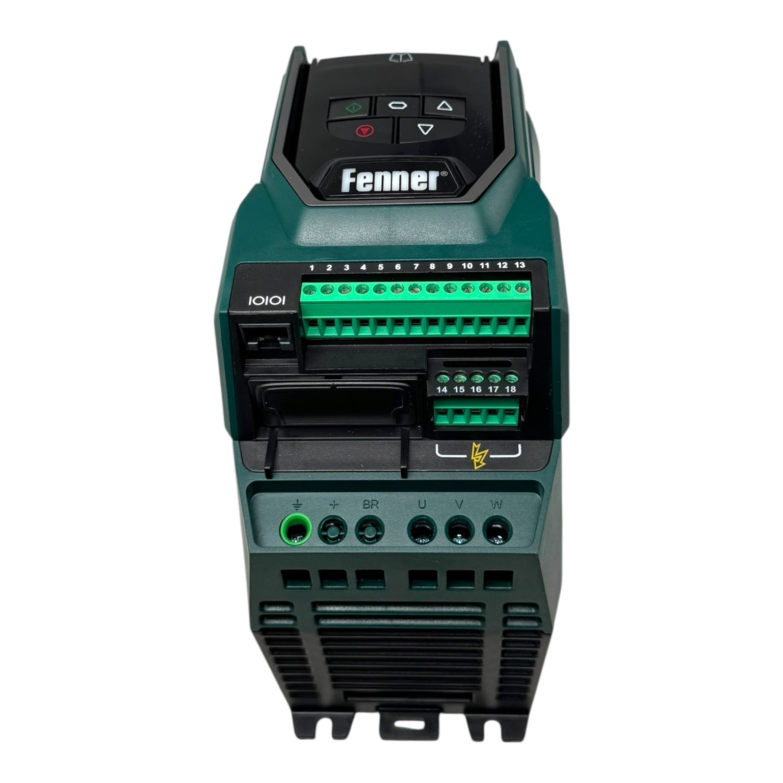 Fenner QD:Neo 572N21P5 Frequenzumrichter 1,5kW 200-240V 7A 0-500Hz UNUSED SW2.00