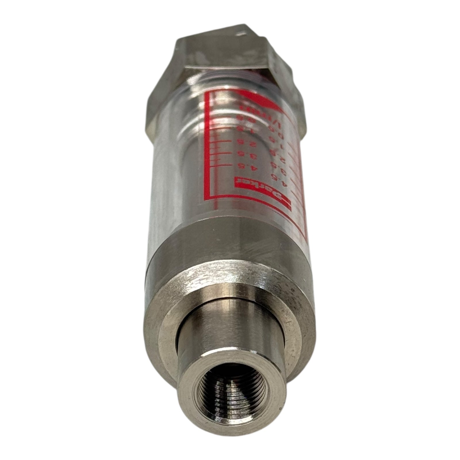Parker FM26122212 Durchflussmesser 1/4” Öl Flowmeter Edelstahl