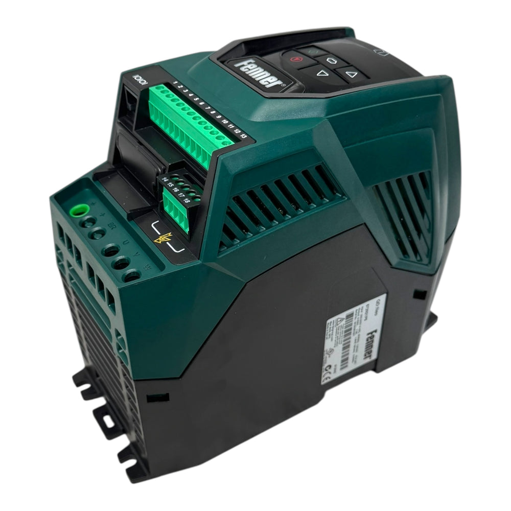 Fenner QD:Neo 572N21P5 Frequenzumrichter 1,5kW 200-240V 7A 0-500Hz UNUSED SW2.00