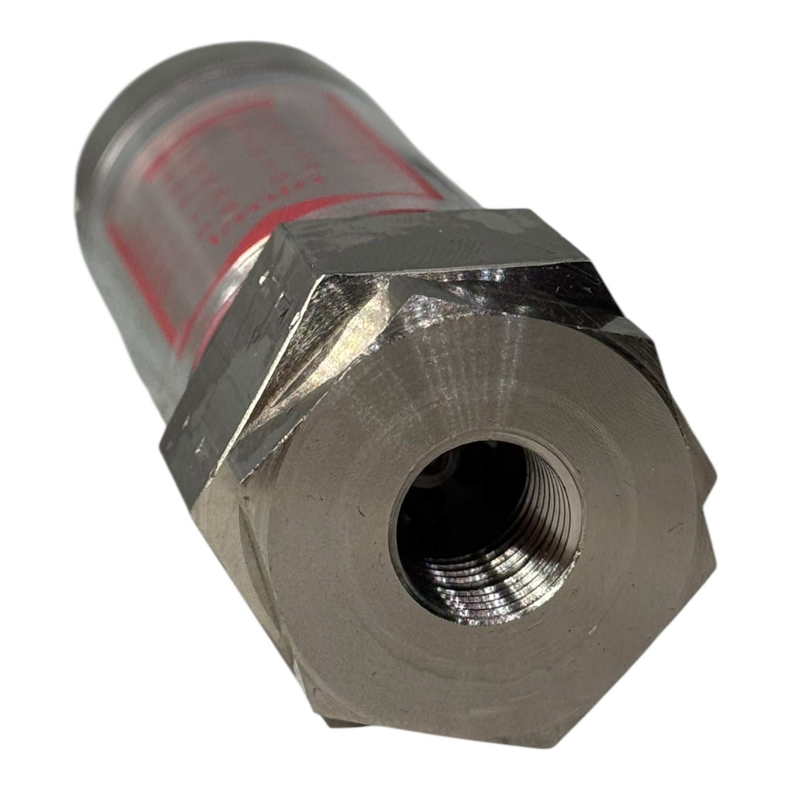 Parker FM26122212 Durchflussmesser 1/4” Öl Flowmeter Edelstahl
