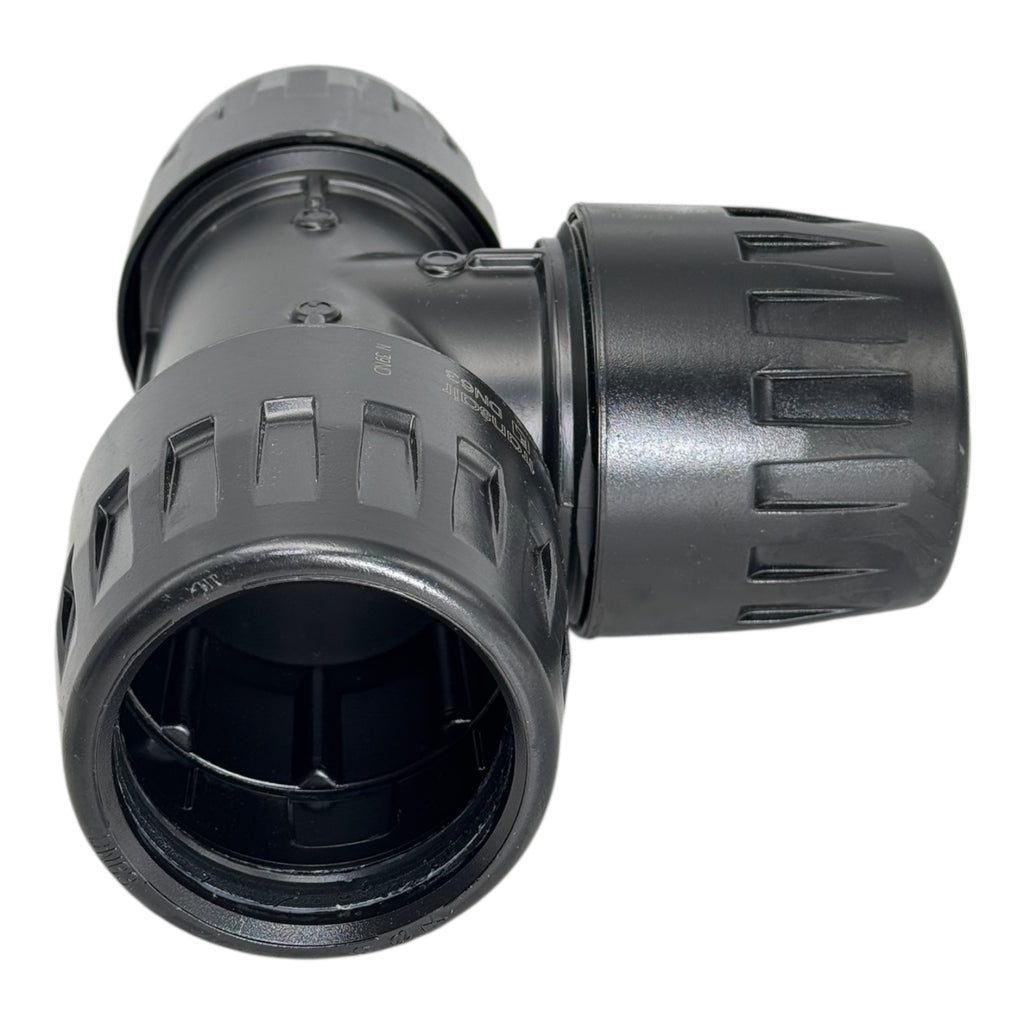 Parker Transair 6604 63 00 T-Stück DN63 Rohrverbinder PE-Fitting Druckluft