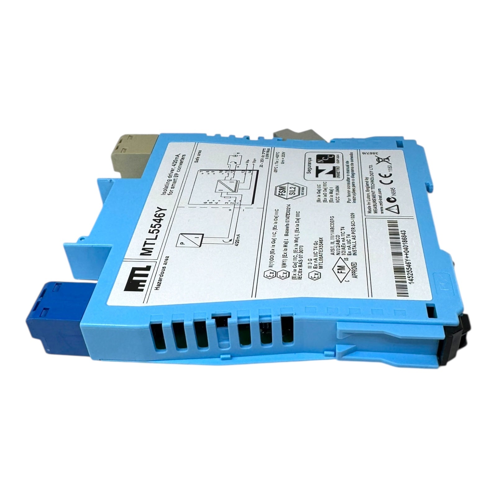 Eaton MTL5546Y Isolierverstärker Signalwandler Signaltrenner 4–20mA SIL2 Ex 230V