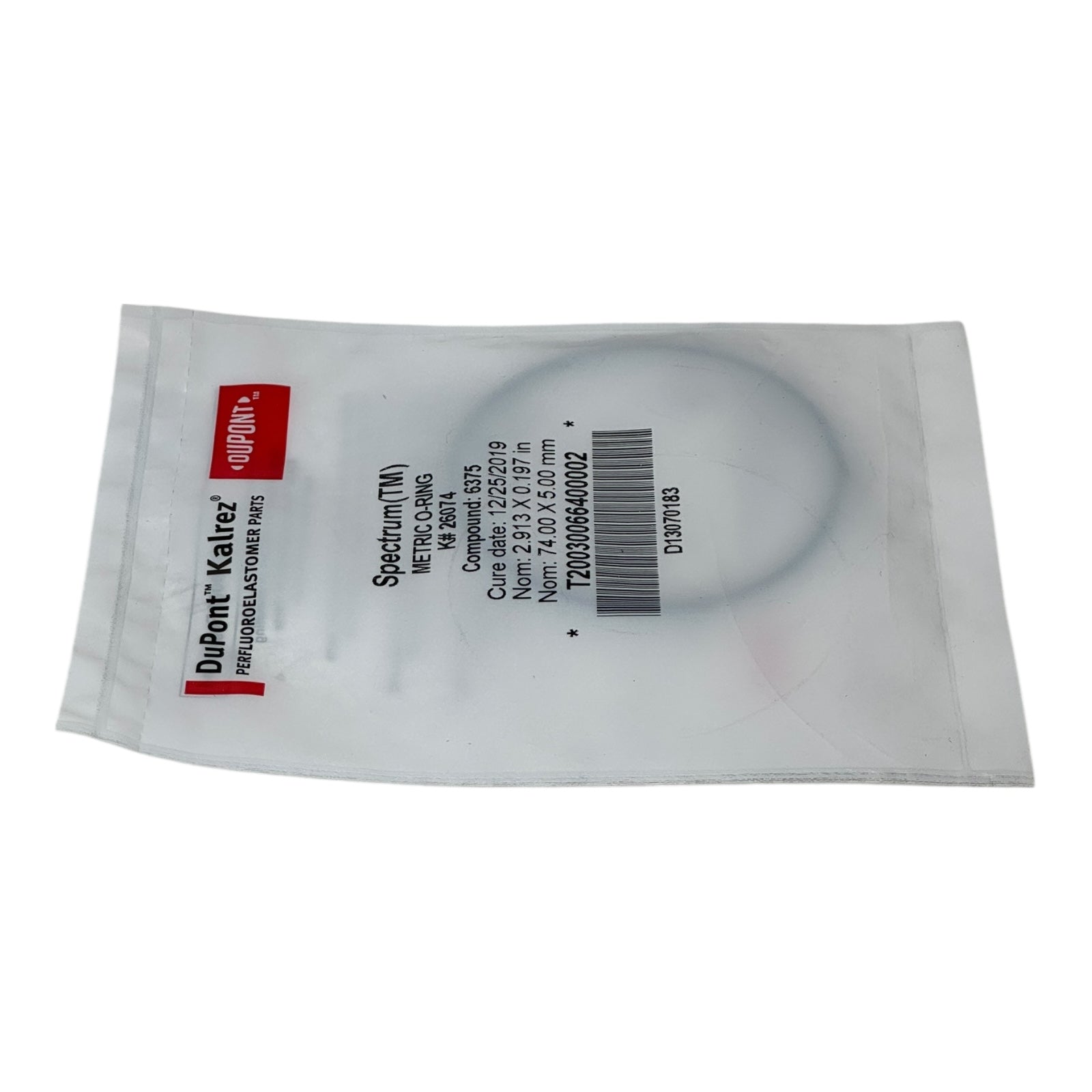 2x DuPont Kalrez K26074 O-Ring 74×5 mm 6375 Spectrum Perfluoroelastomer Dichtung