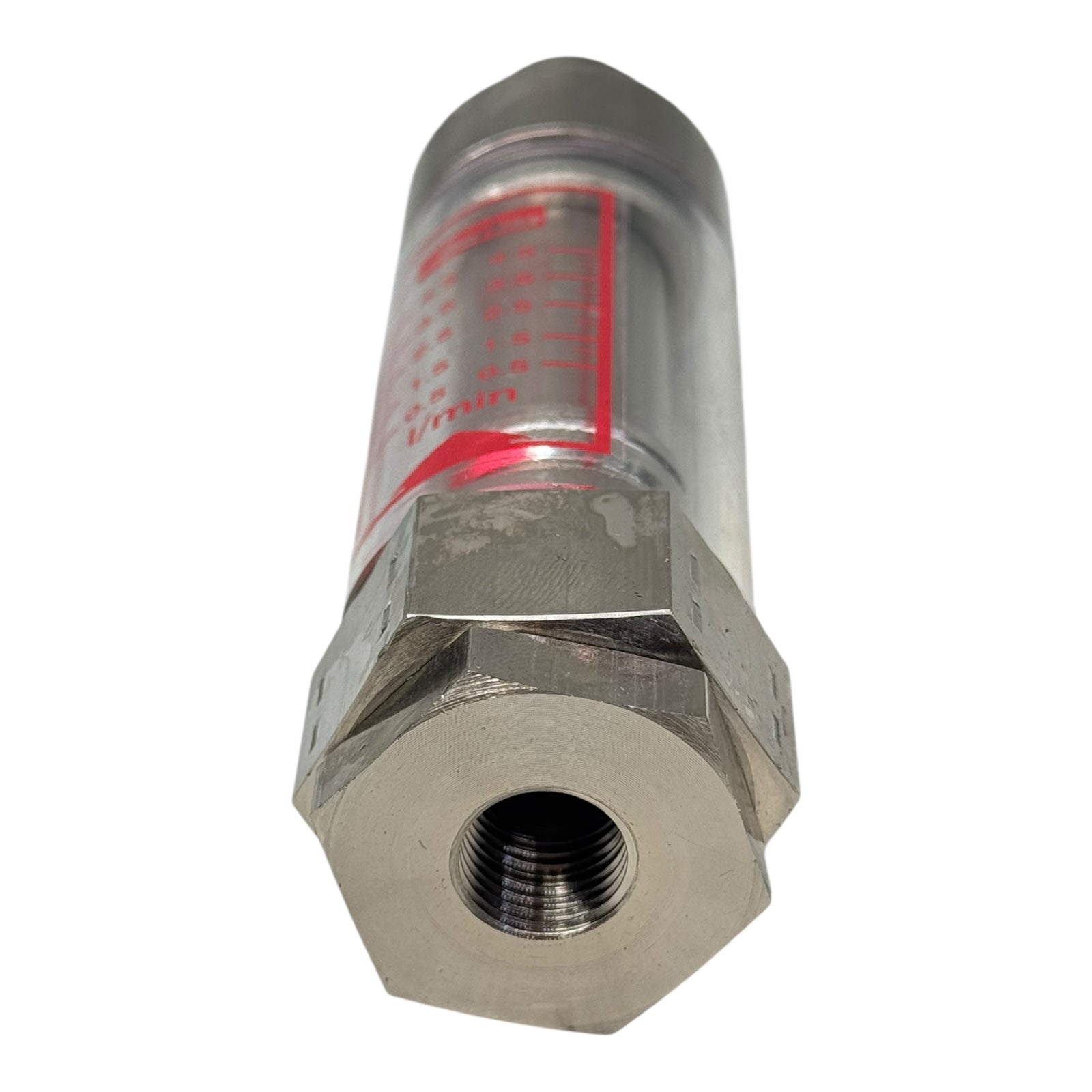 Parker FM26122212 Durchflussmesser 1/4” Öl Flowmeter Edelstahl