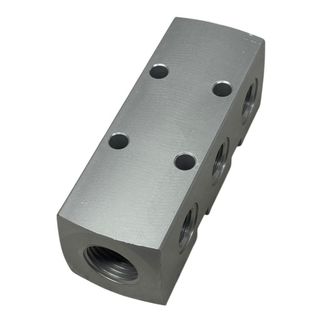 Bender Pneumatic PGC0631010 Verteilerleiste 43-12ALN Alu 1x G1/2 9x G1/4