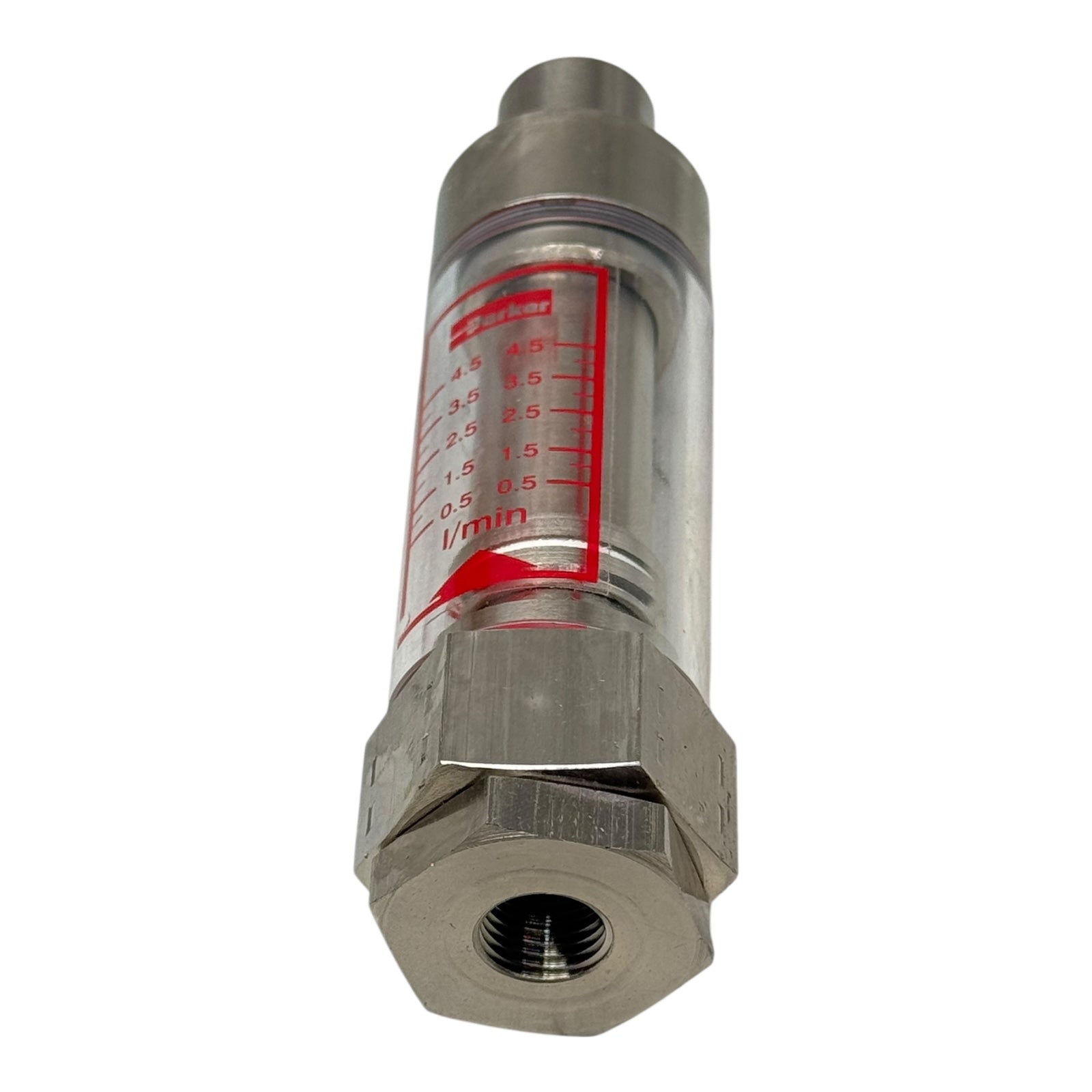 Parker FM26122212 Durchflussmesser 1/4” Öl Flowmeter Edelstahl