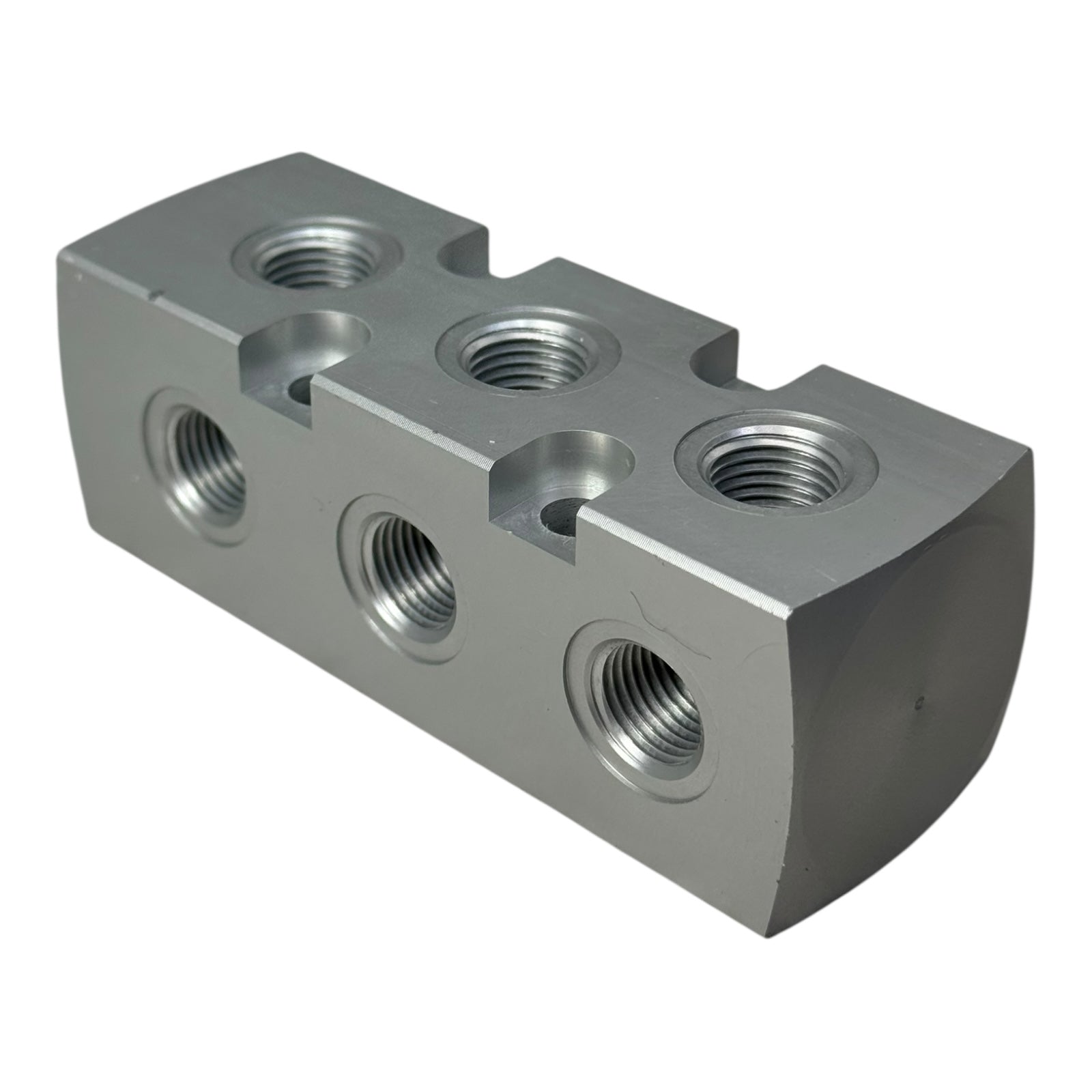 Bender Pneumatic PGC0631010 Verteilerleiste 43-12ALN Alu 1x G1/2 9x G1/4