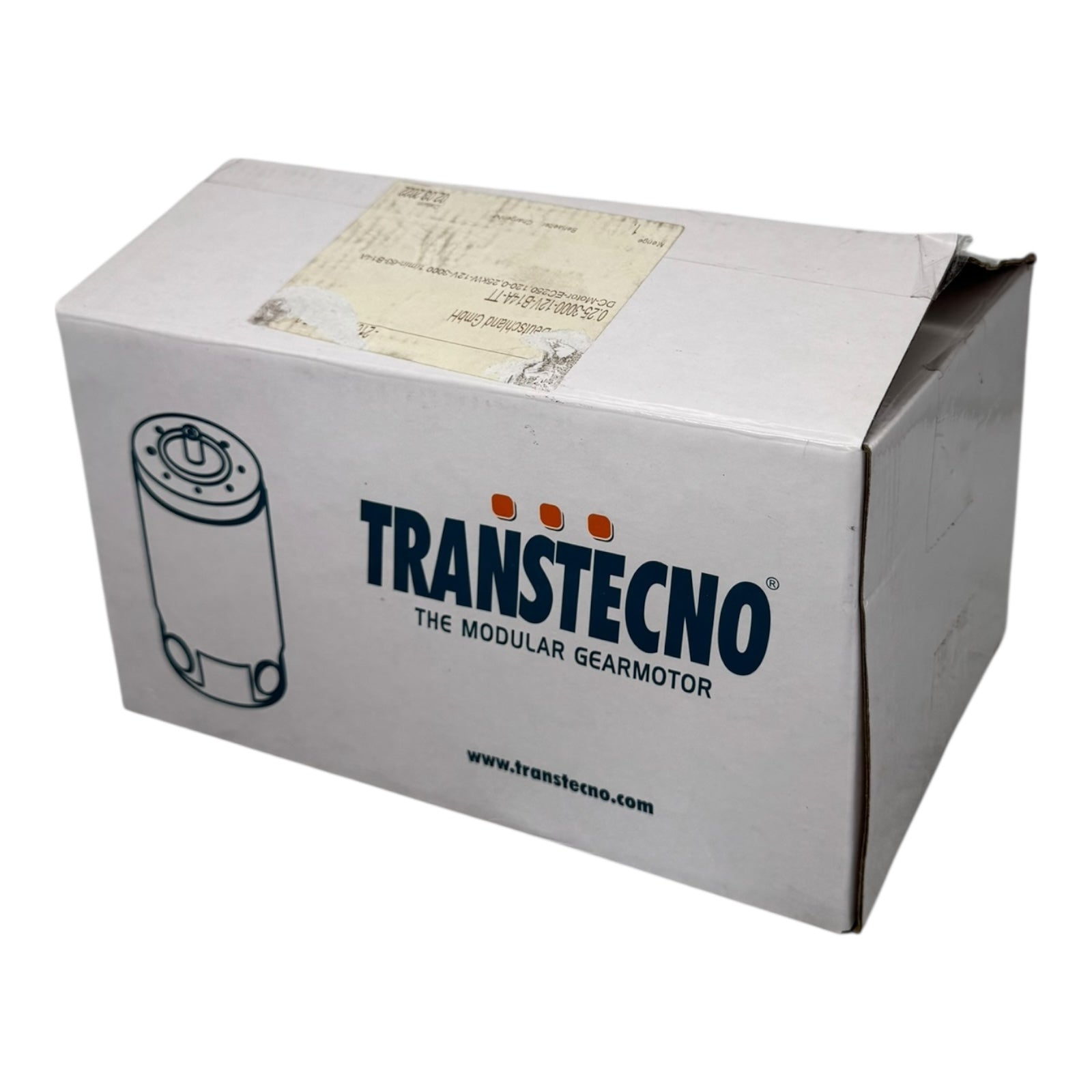 Transtecno EC250.120 DC Motor 12V 350W 3000rpm 1.12Nm IP40 B14A Antriebseinheit