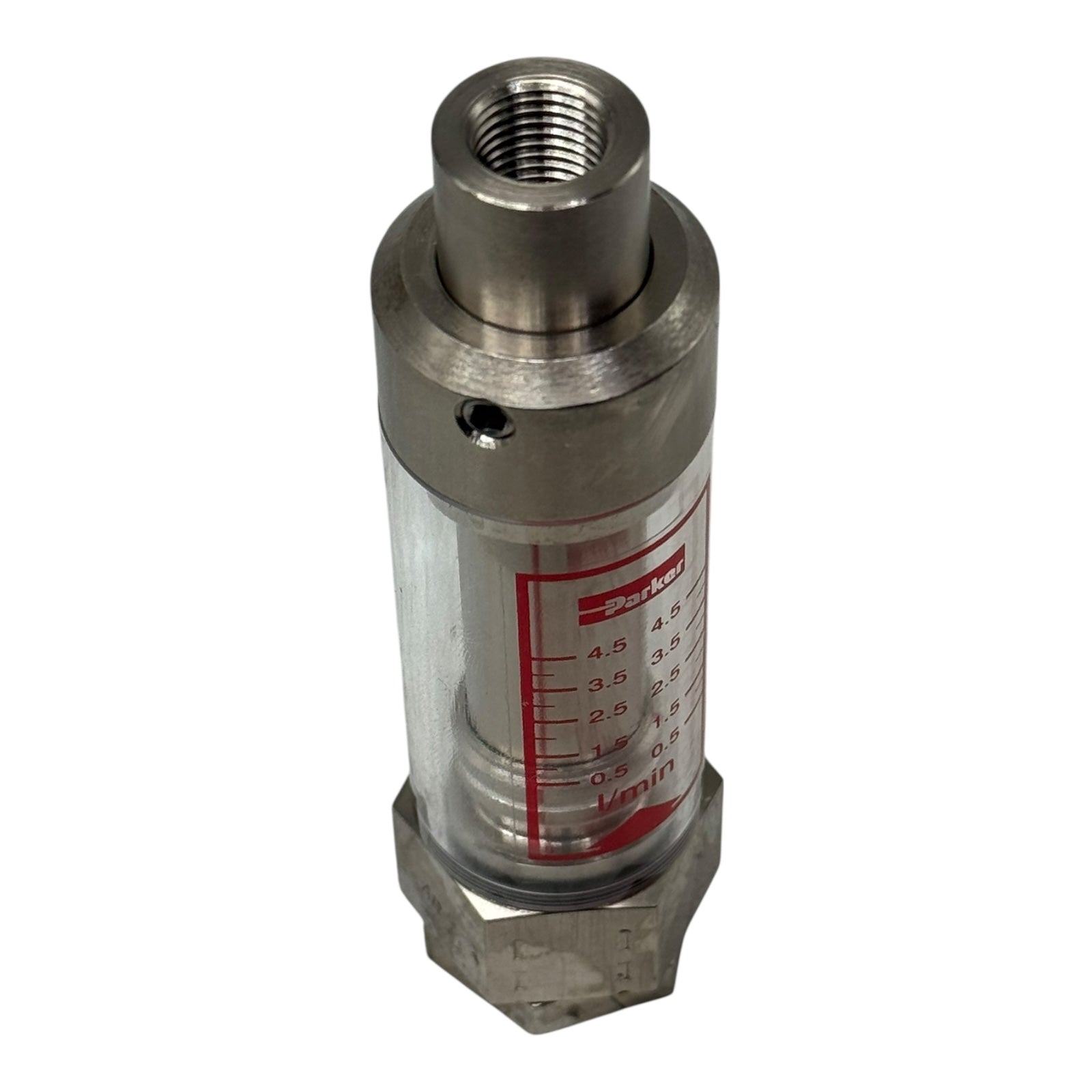 Parker FM26122212 Durchflussmesser 1/4” Öl Flowmeter Edelstahl