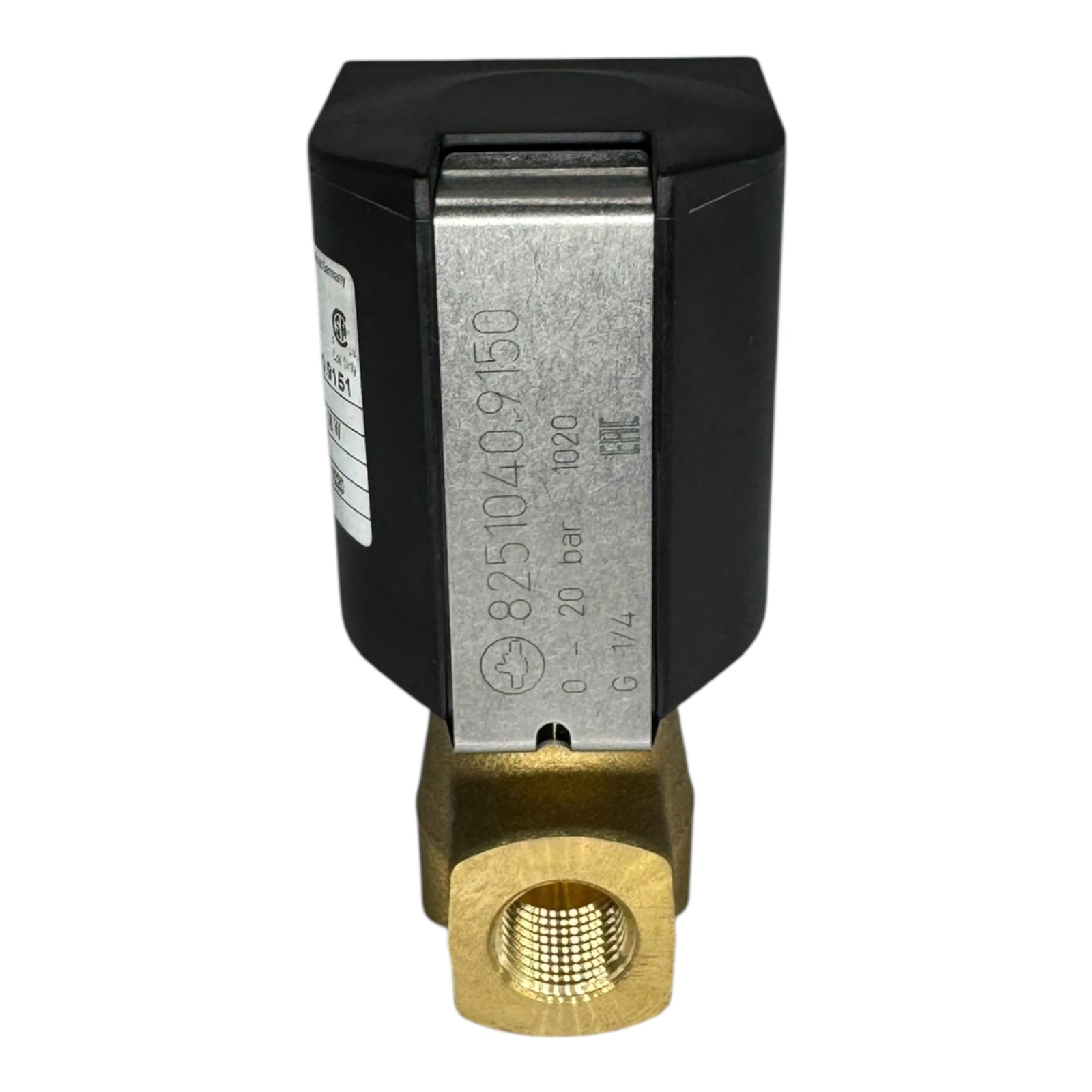 IMI Buschjost 8251040.9151.02400 G¼ 2/2-Wege Magnetventil 3 mm 0‑20 bar 24V