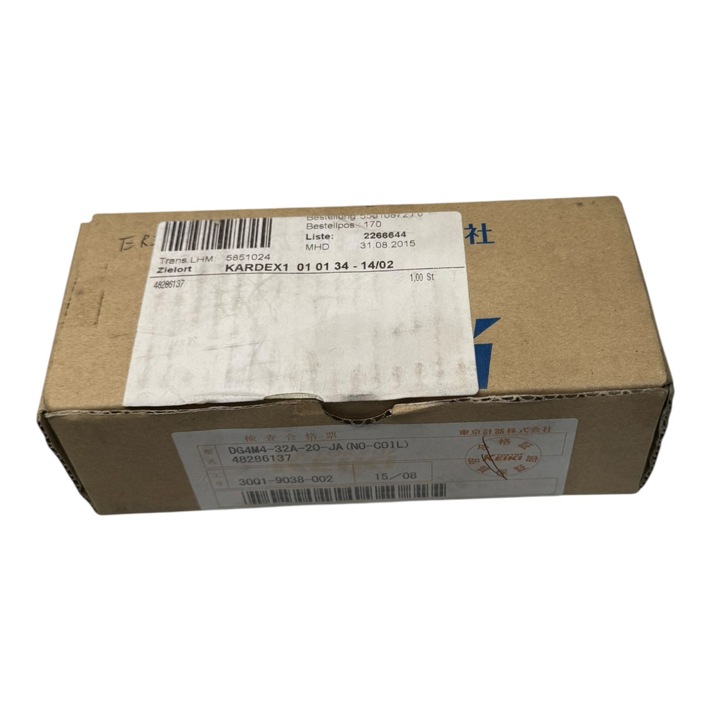 Tokyo Keiki DG4M4-32A-20-JA Hydraulikventil Wegeventil ohne Spule