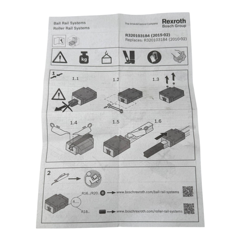 Rexroth R162441420 Linearführungswagen KWD-045-SLH-C1-N-1 Runner Block