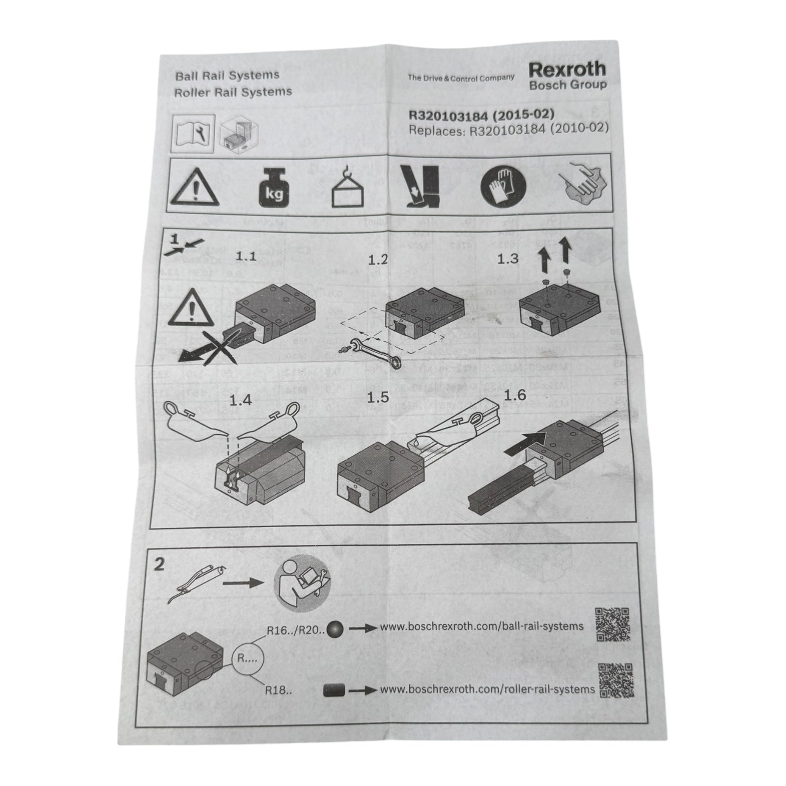 Rexroth R162441420 Linearführungswagen KWD-045-SLH-C1-N-1 Runner Block