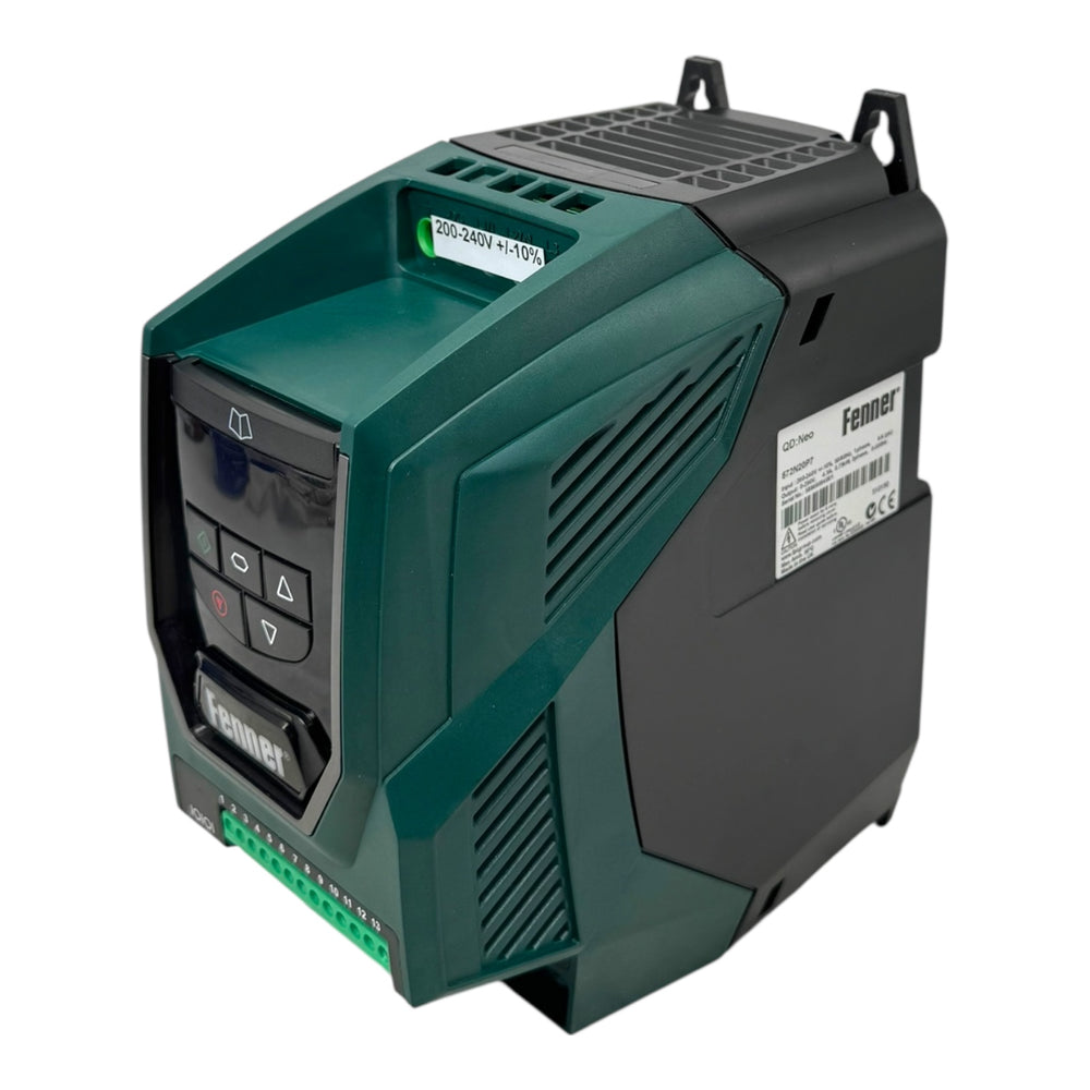 Fenner QD:Neo 572N20P7 Frequenzumrichter 0,75kW 200-240V 4,3A 3PH UNUSED