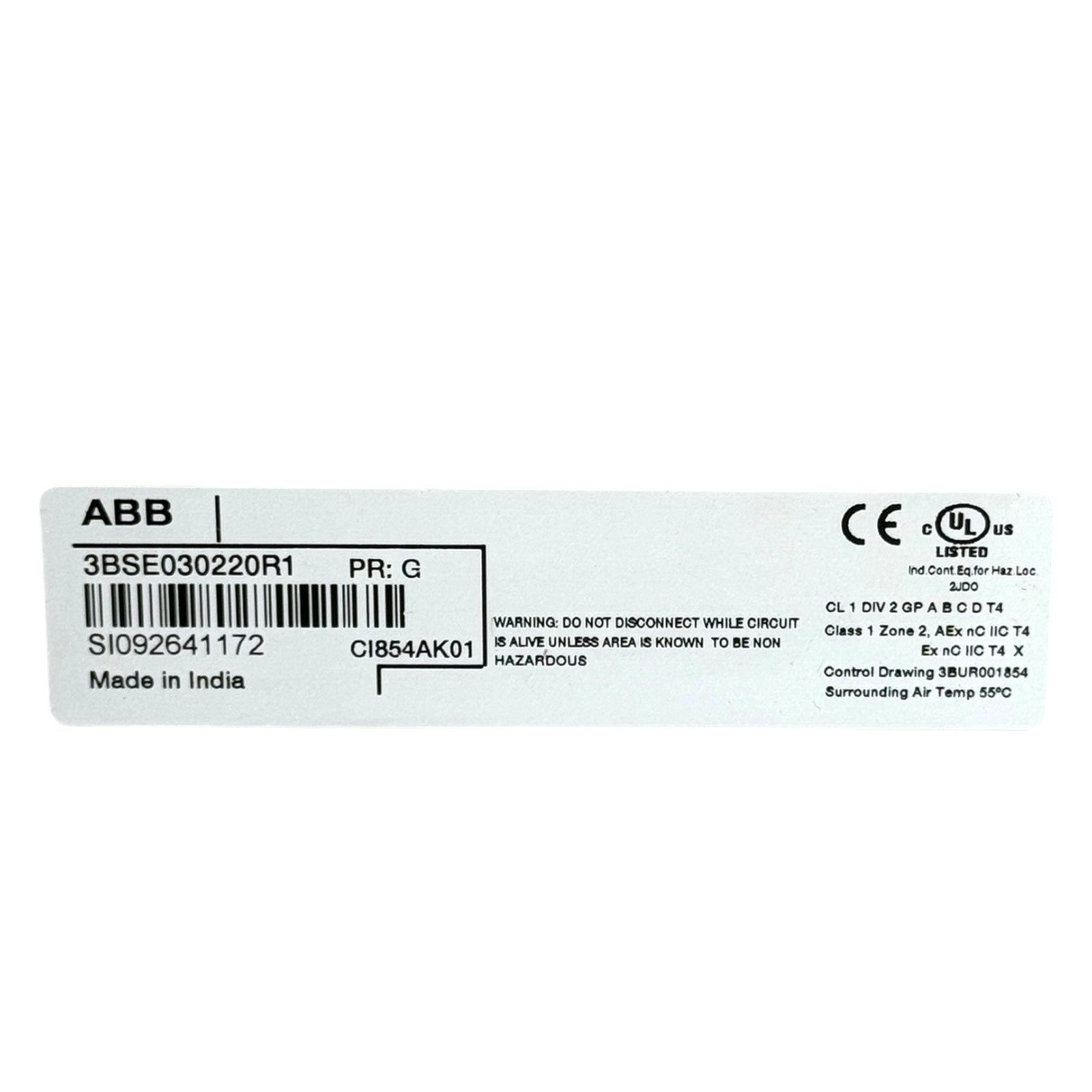 ABB CI854AK01 3BSE030220R1 Profibus DP/V1 Kommunikationsmodul AC800M S800 I/O