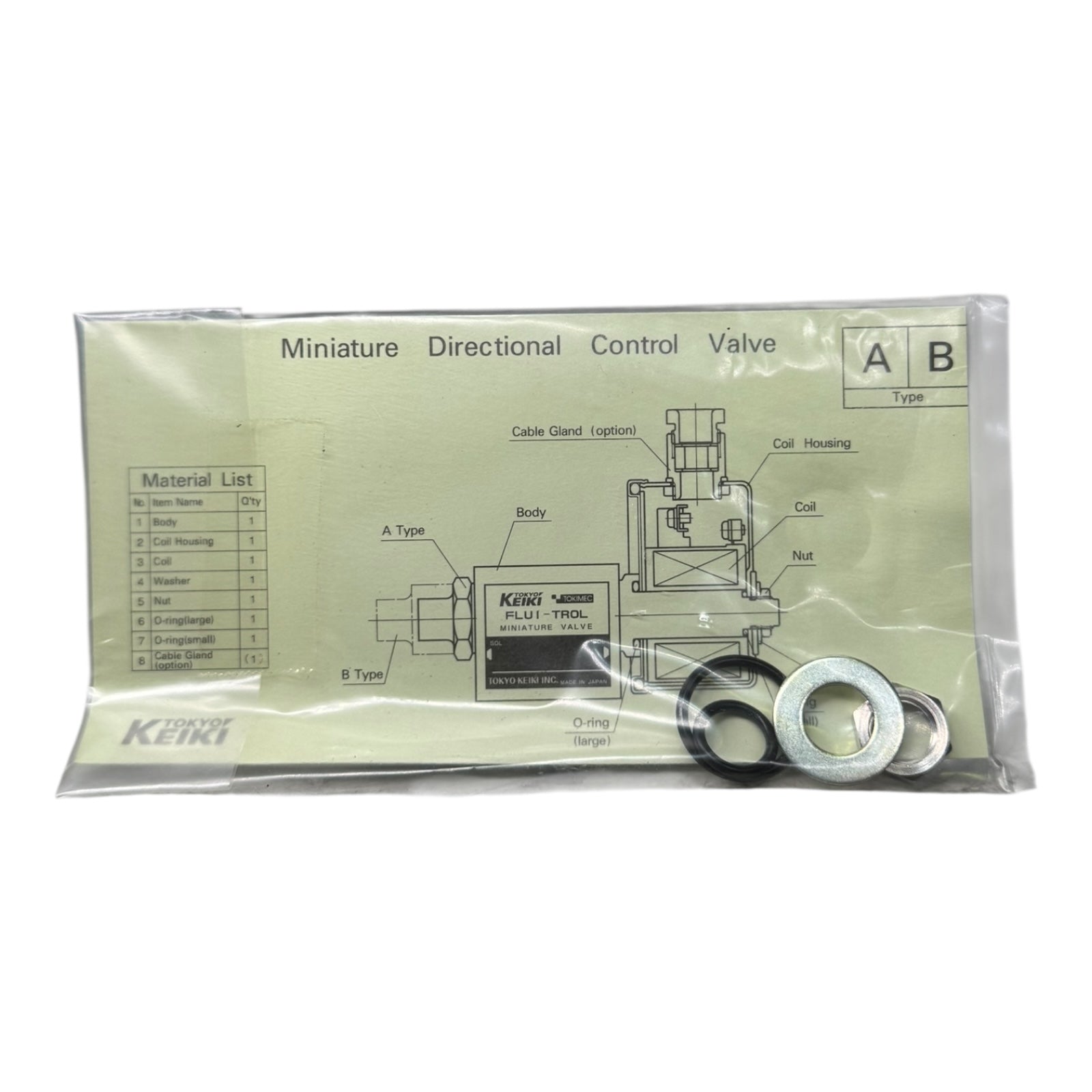 Tokyo Keiki DG4M4-32A-20-JA Hydraulikventil Wegeventil ohne Spule