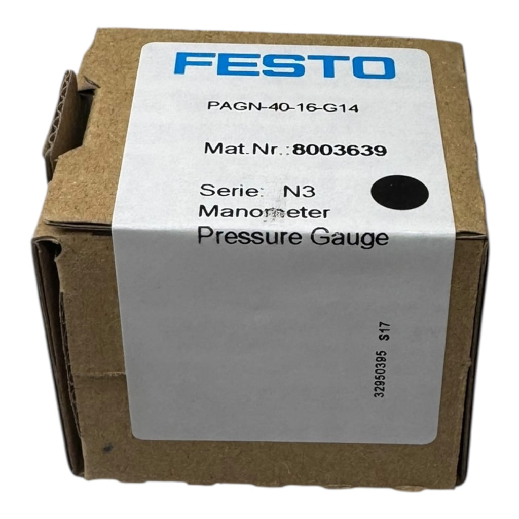 FESTO 159580 Druckregler LR-3/8-D-MIDI + Manometer 8003639 PAGN-40-16-G1