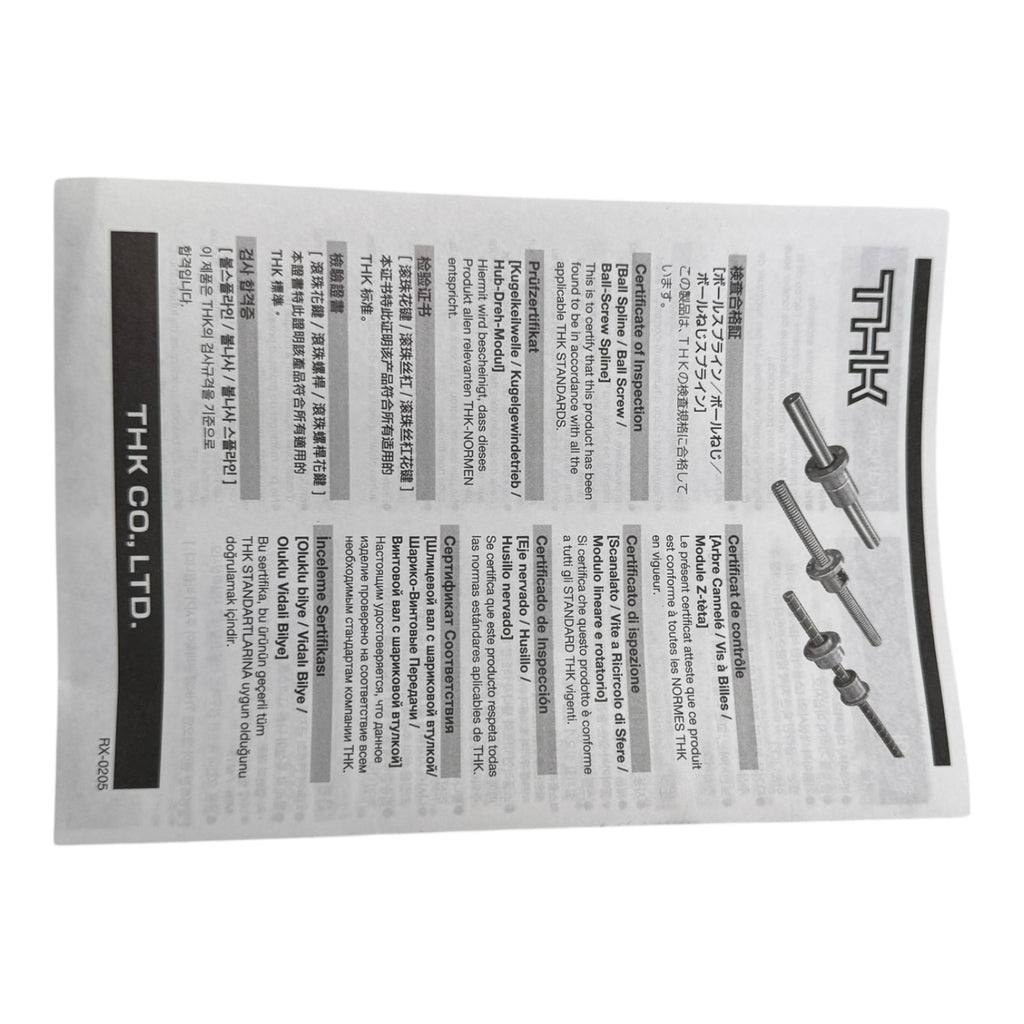 THK 2LT30UU+750L Linearführung Wellenführung Präzision Japan 750mm Linear Motion