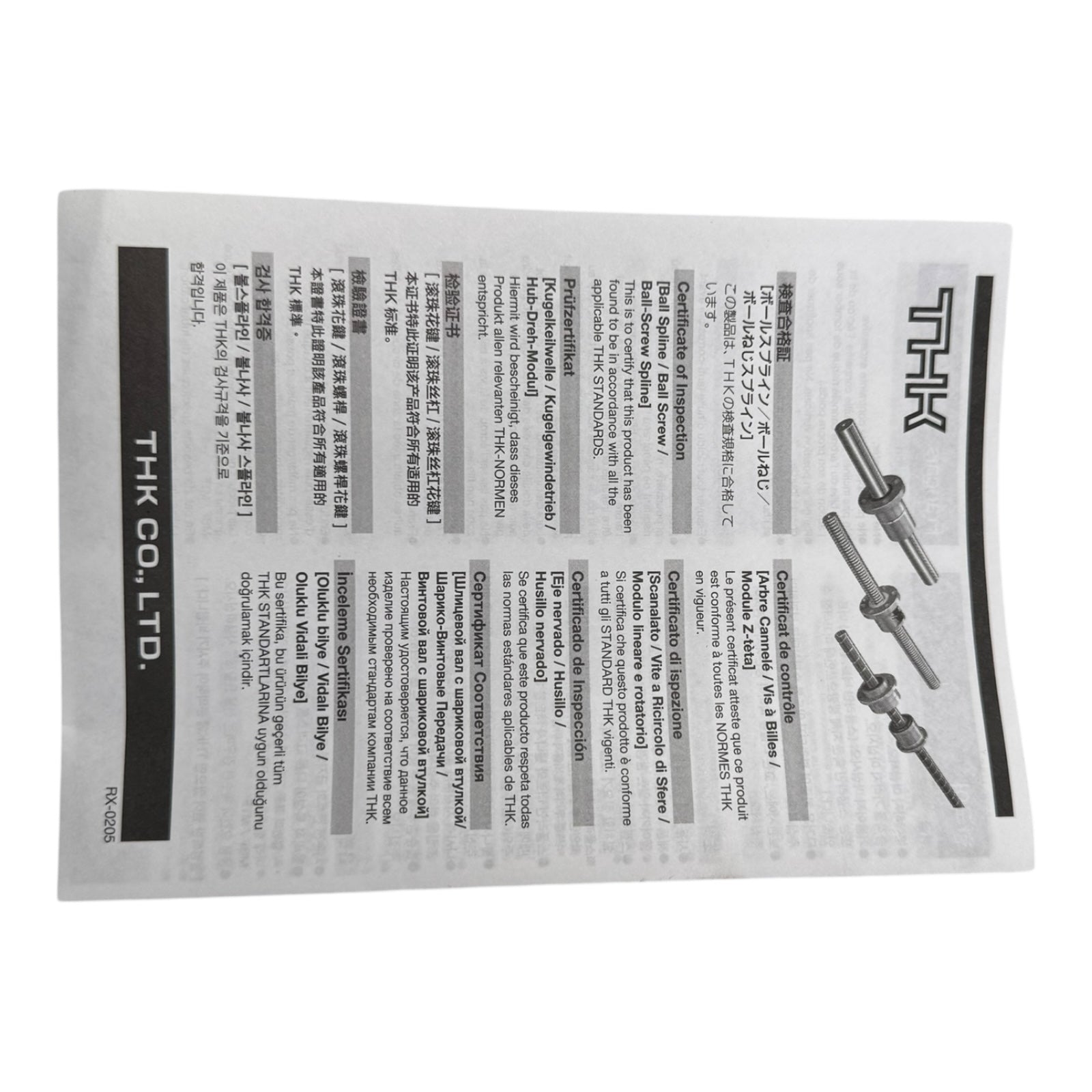 THK 2LT30UU+750L Linearführung Wellenführung Präzision Japan 750mm Linear Motion