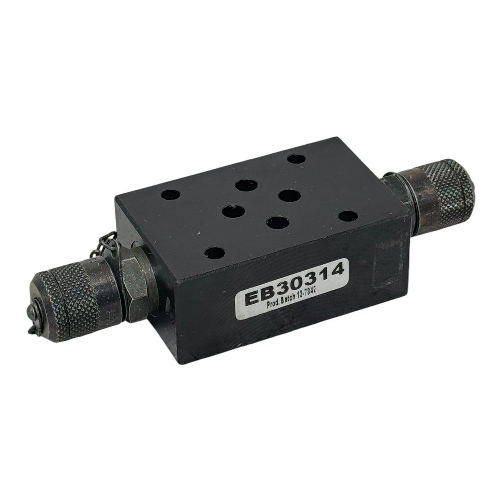 Eurofluid Hydraulik Ventilblock EB30314 Steuerblock Prüfanschluss