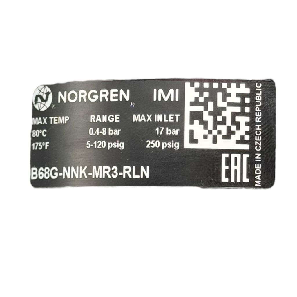 Norgren B68G-6GK-MR3-RLN Olympian Plus Druckregler Filtereinheit 17bar G1″ EX
