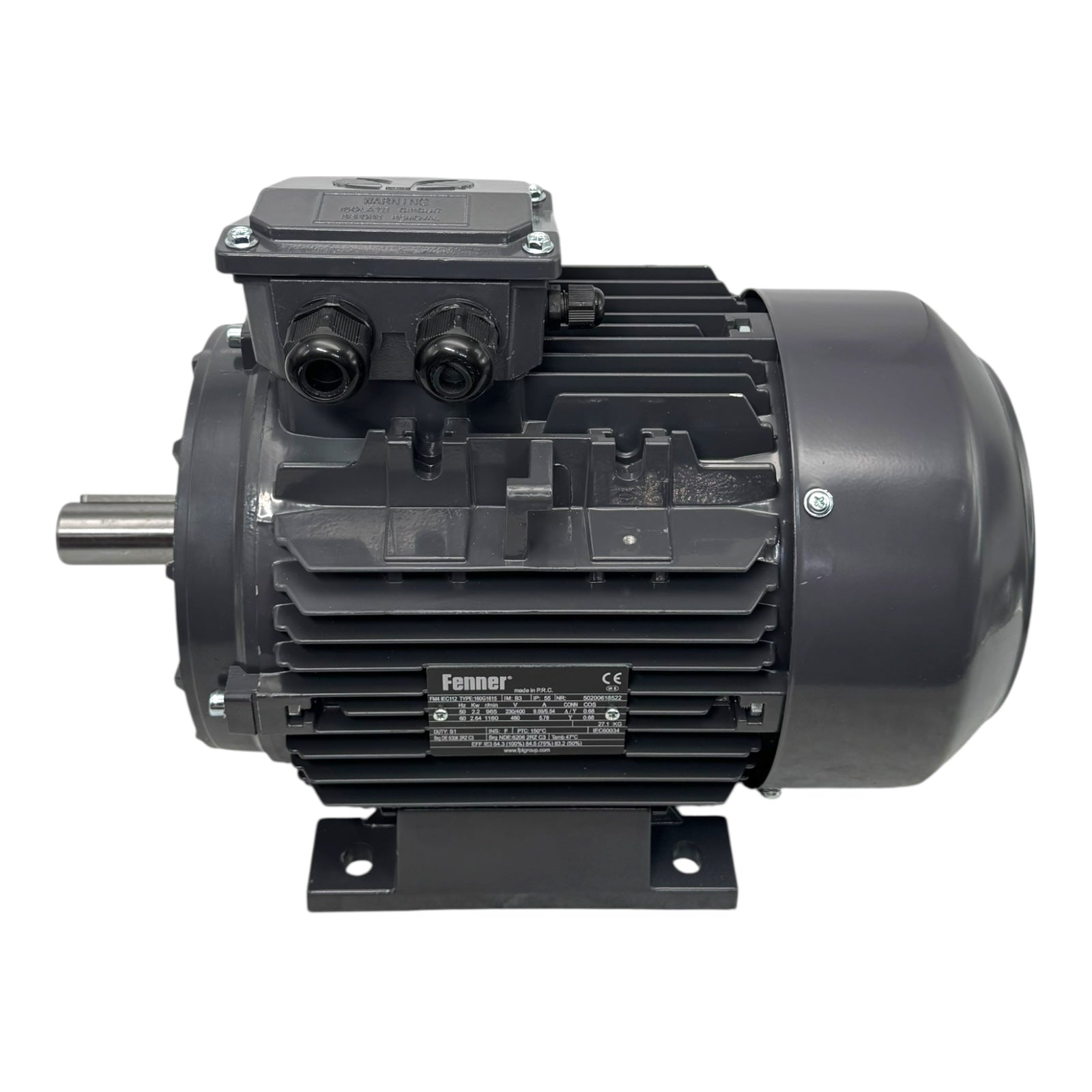 Fenner 160G1615 Elektromotor Drehstrom 2,2kW 230/400V B3 IE3 160G1615 Unused