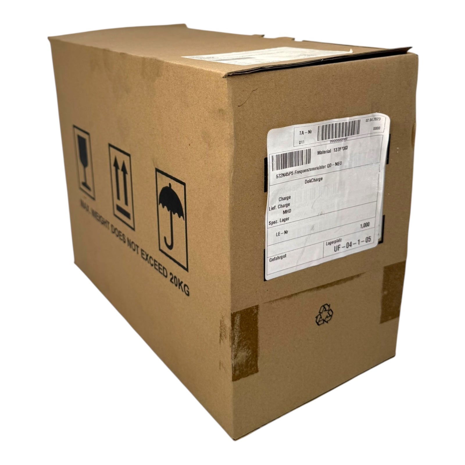 Fenner QD:Neo 572N45P5 Frequenzumrichter 14A 5,5kW 380-480V 3PH UNUSED