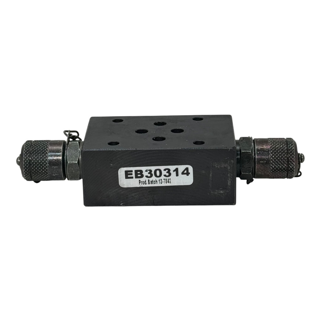 Eurofluid Hydraulik Ventilblock EB30314 Steuerblock Prüfanschluss