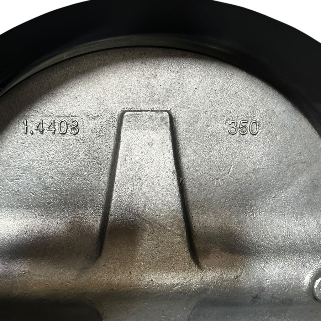 ECON 4630 Absperrklappe DN350 PN10 Edelstahl 1.4408 NBR Sitz JS1030 10 bar neu