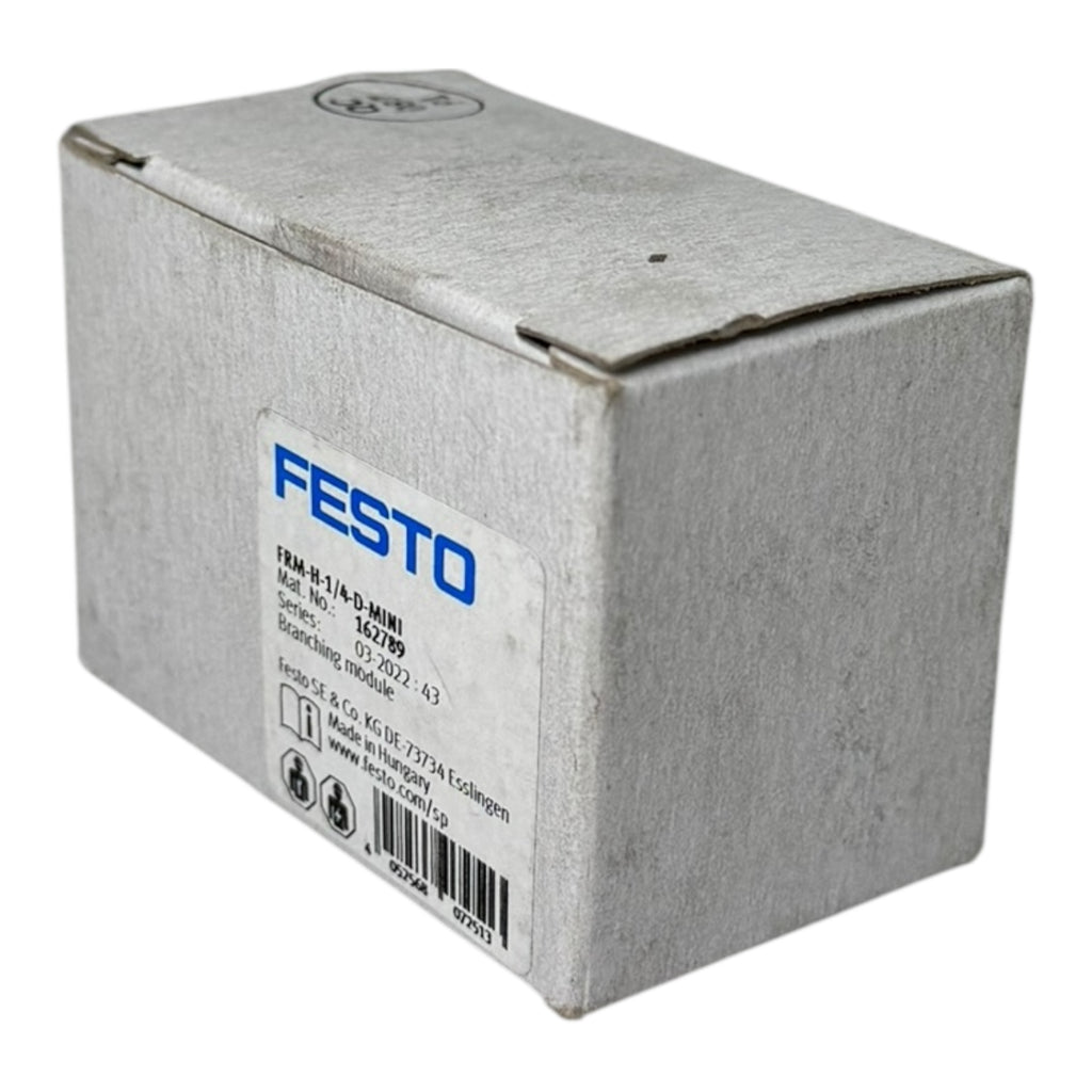 Festo FRM-H-1/4-D-MINI Rückschlagventil 162789 16 bar 240 psi Pneumatikventil