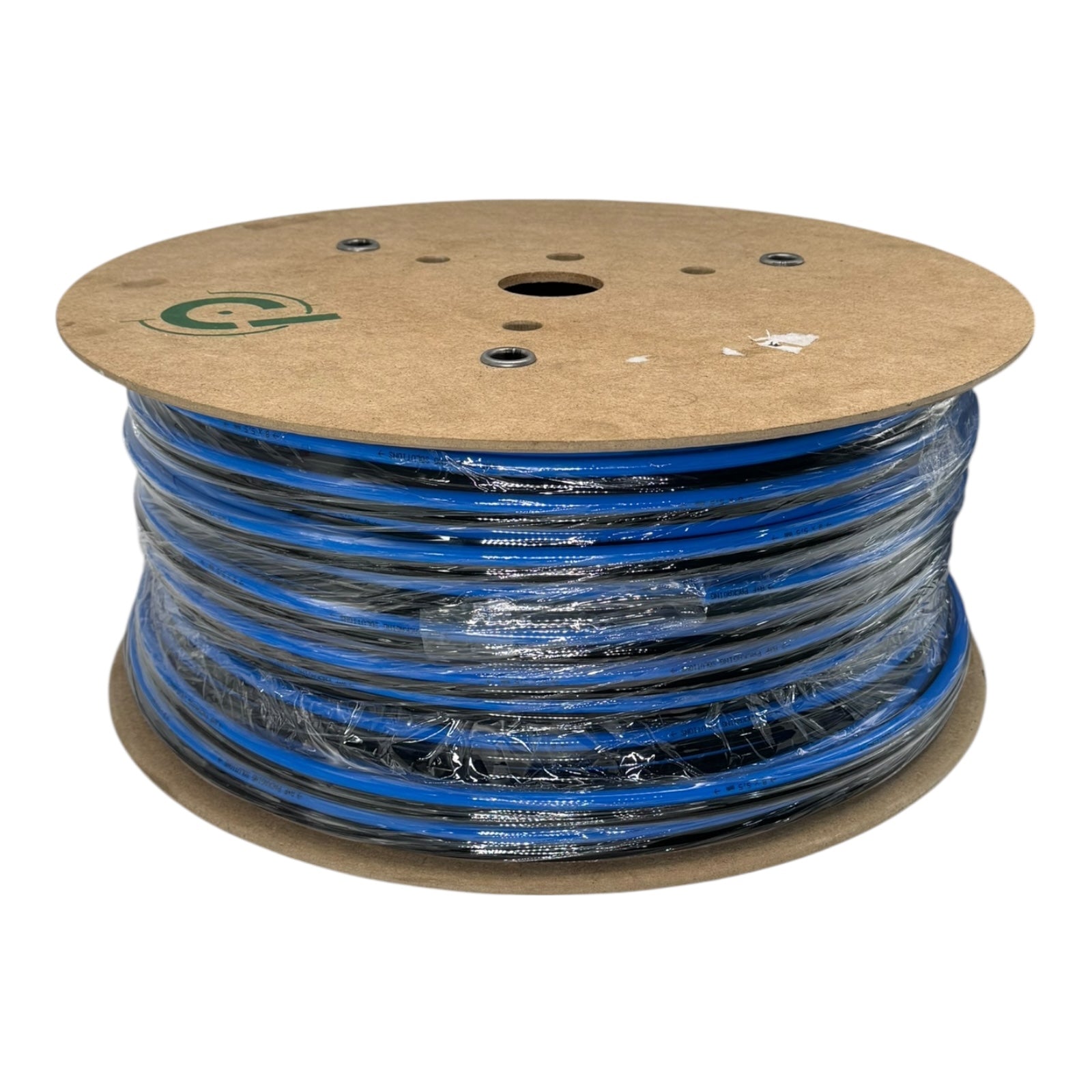 PUR-Schlauch HA080060MDM70100 6x5,5mm DUO blau/schwarz 100m Rolle Pneumatik